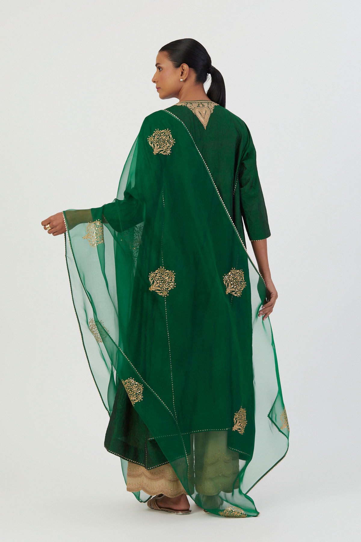 Green Deepa Dupatta