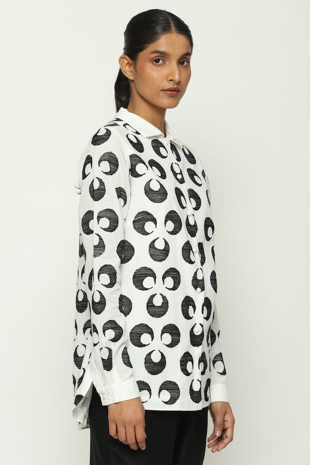 Ottoman Moon Motifs Shirt