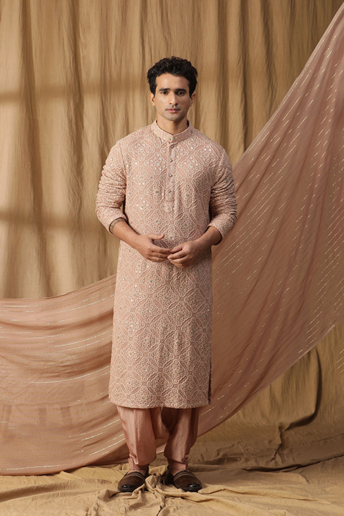 Lakhnavi Kurta Salwar Set