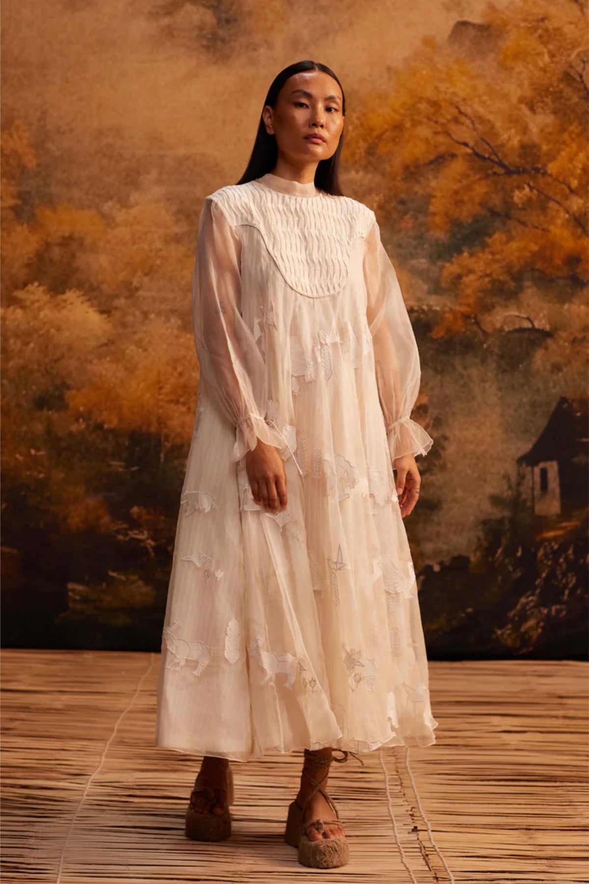 Saku Yoke Dress