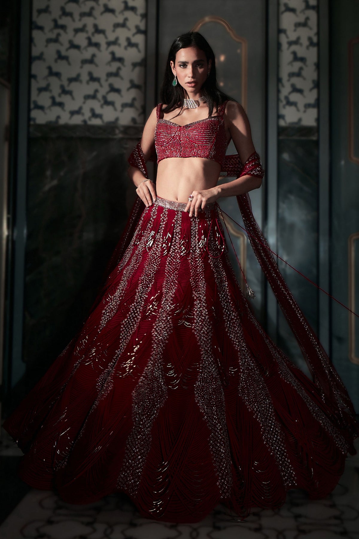 Euclid Lehenga Set