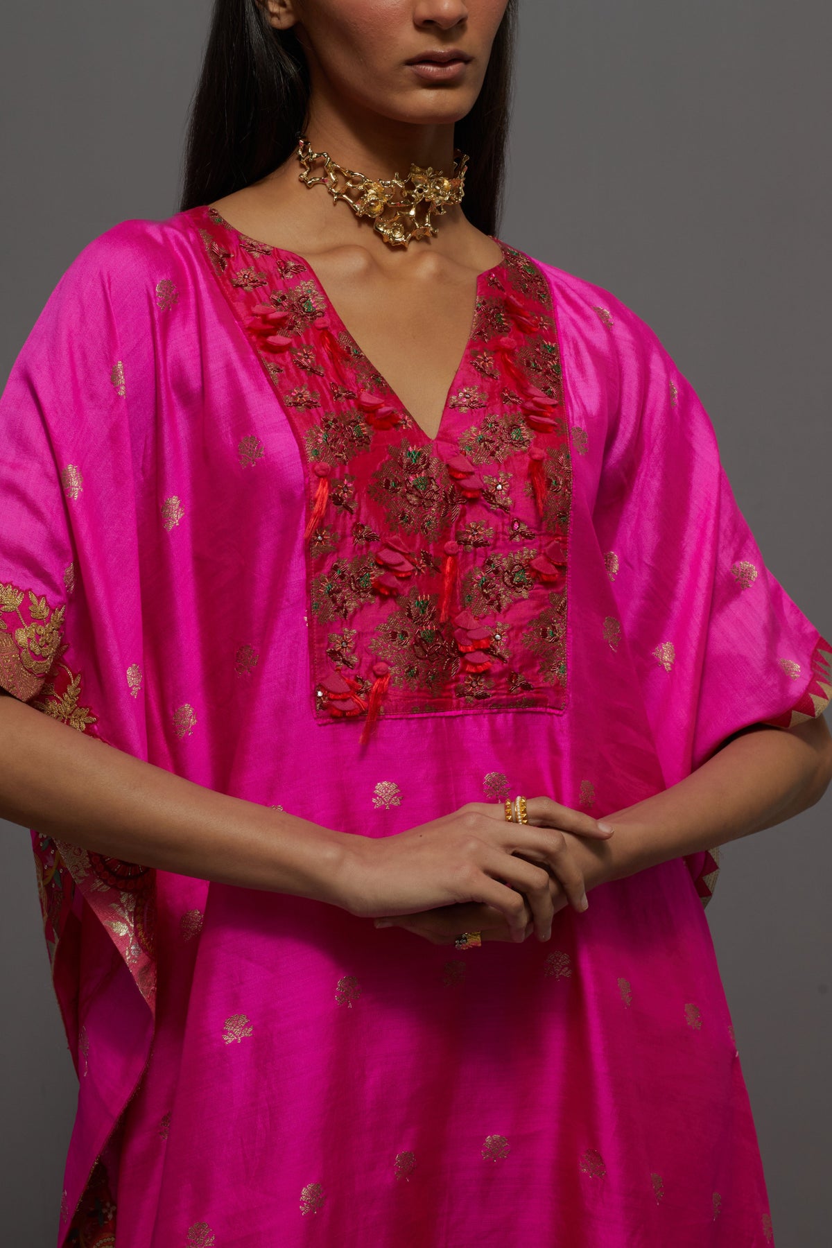 Pink Kaftan Set