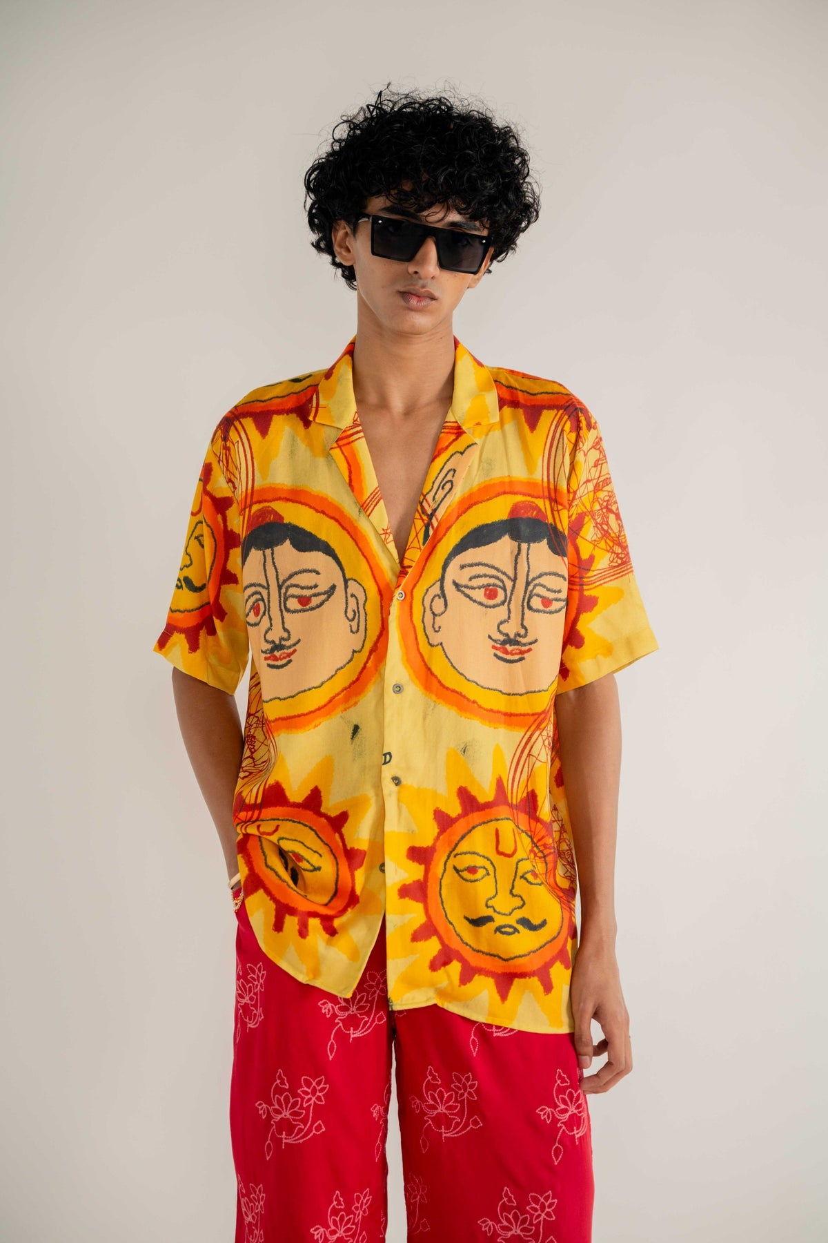 Arka yellow Men Shirt