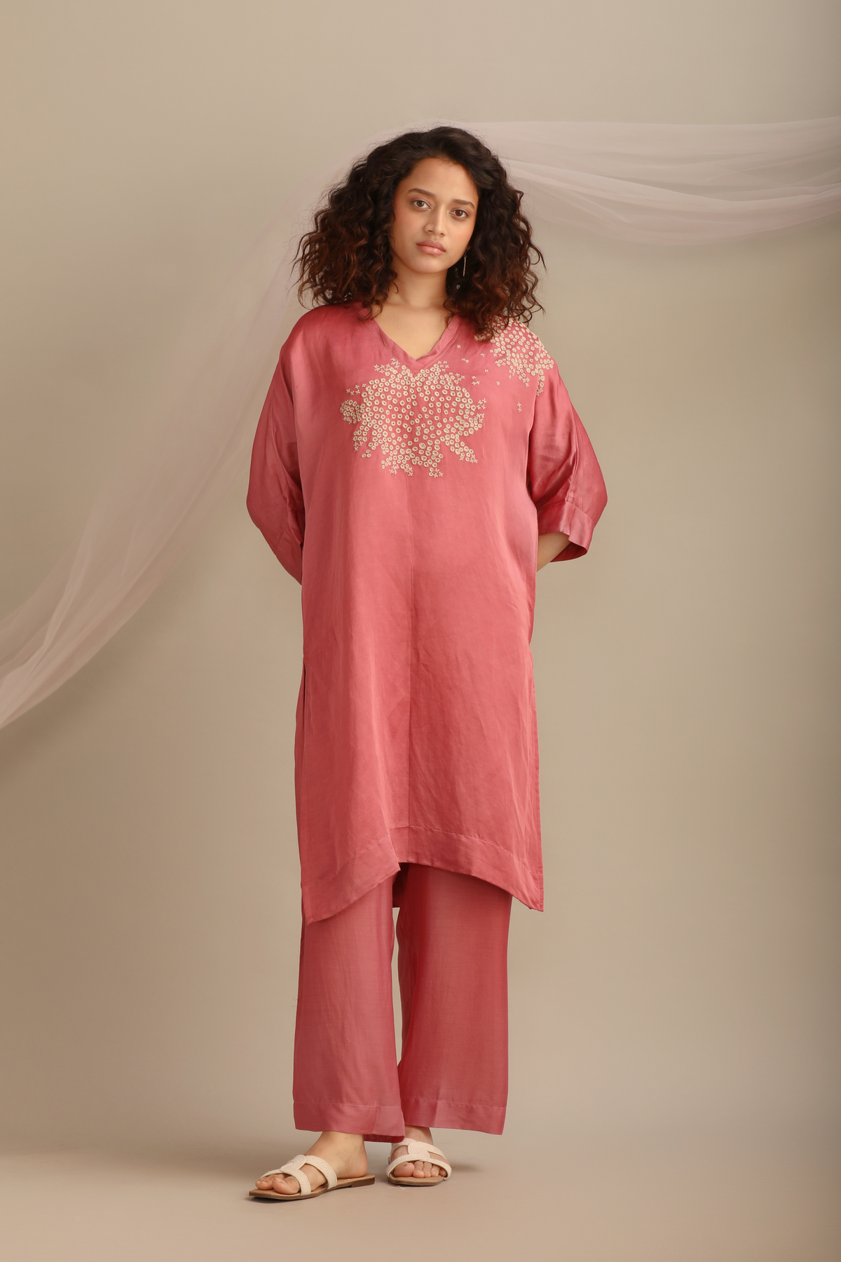 Rose Kurta Set