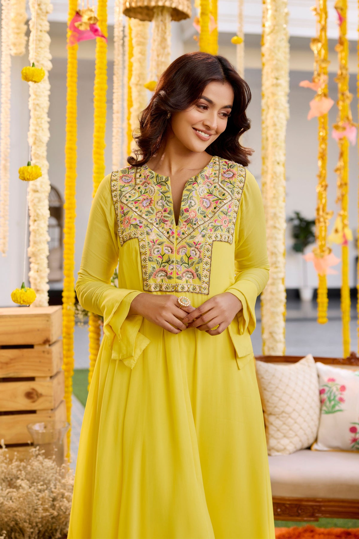 Yellow Kurta Set