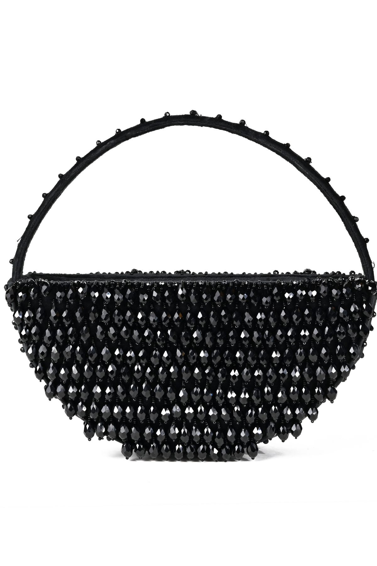 Clara Black Embellished Handbag