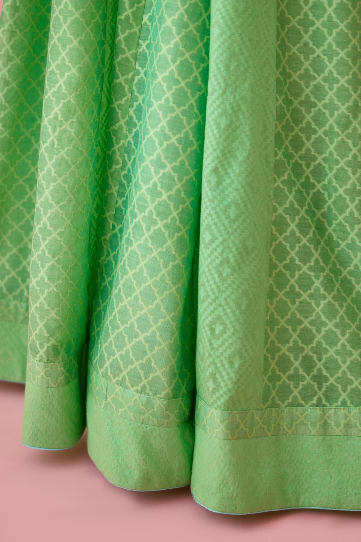 Irish green Lehenga set