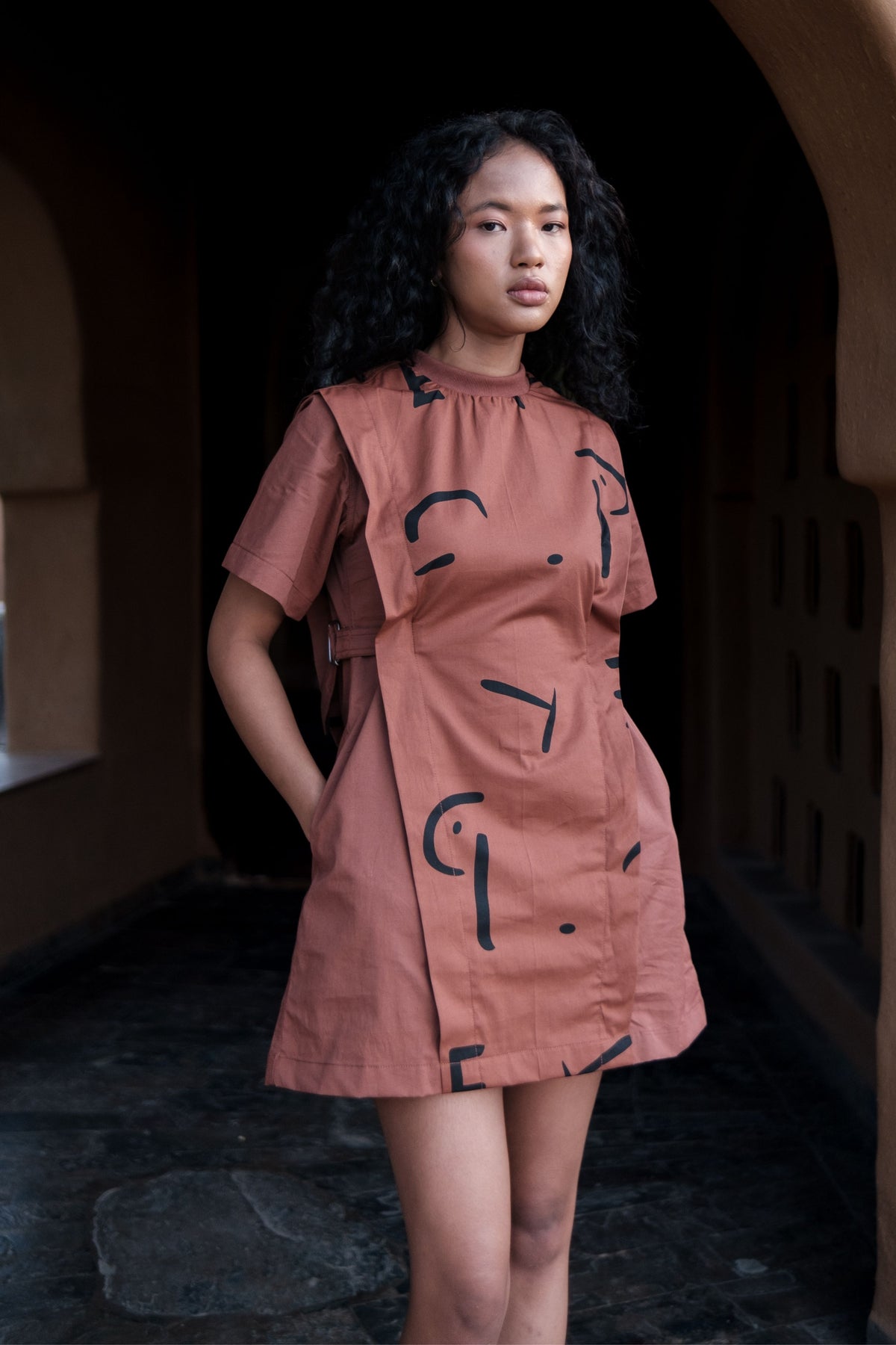 Copper Line Rory Rib Dress