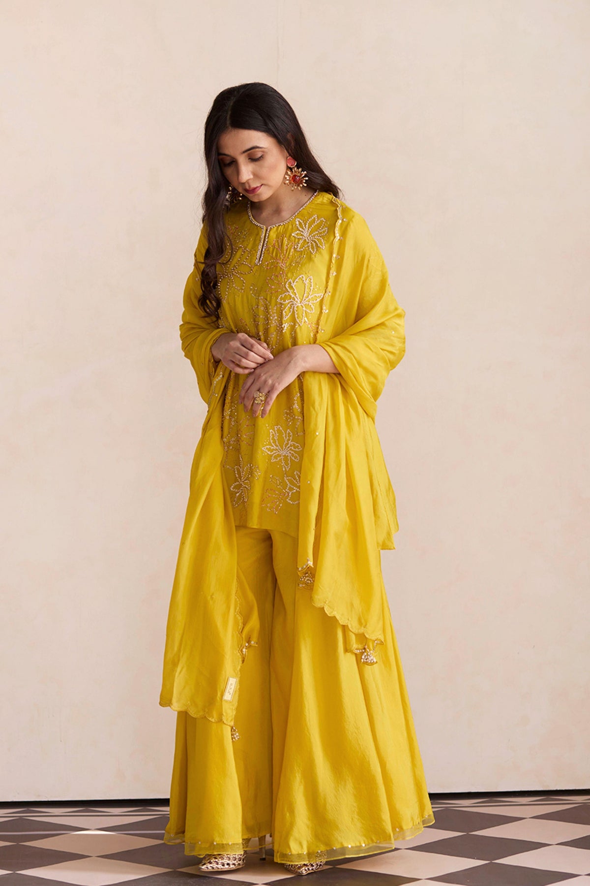 Mango Sharara Sets