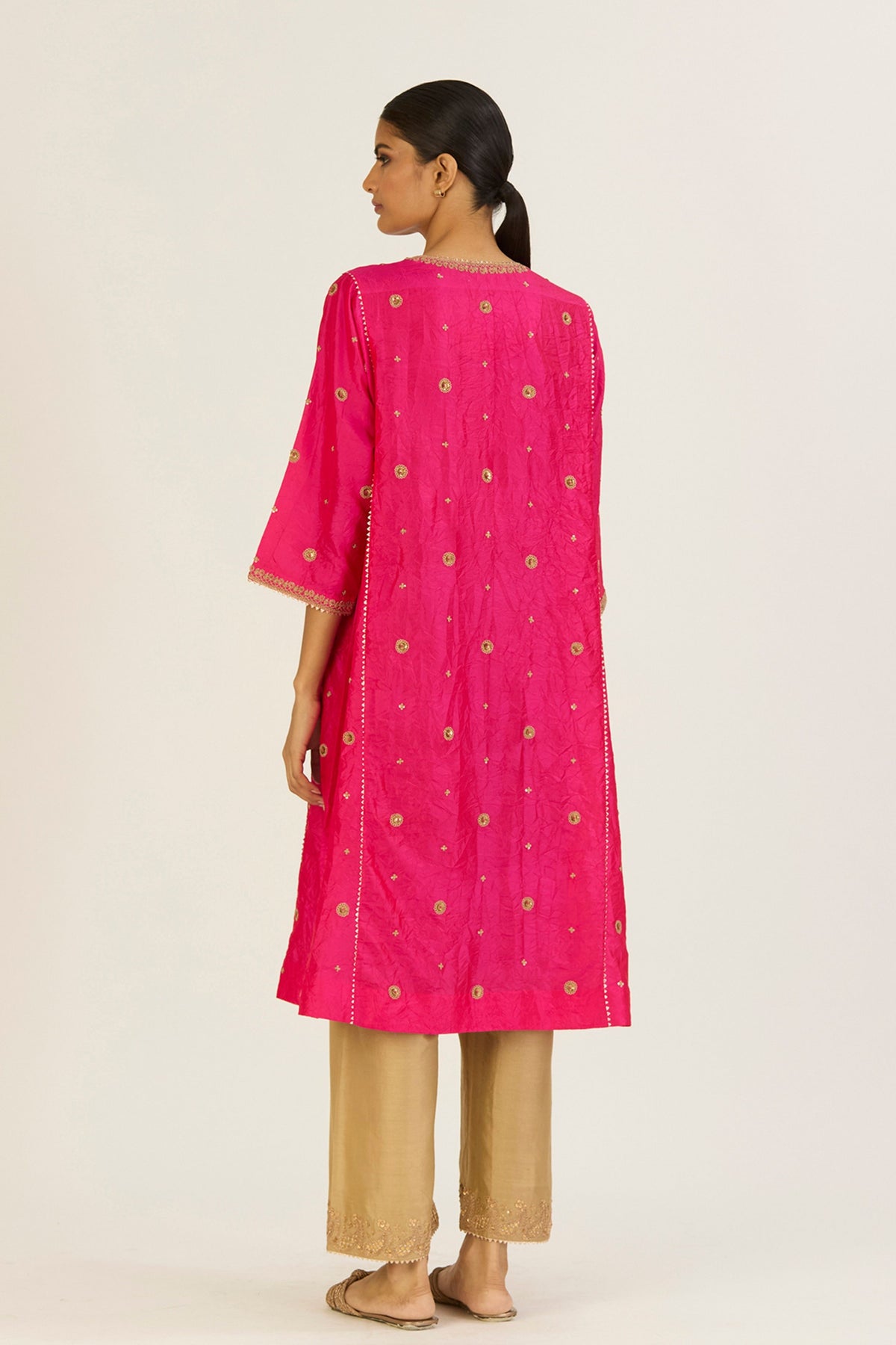 Hina Fuschia Kurta &amp; Pants