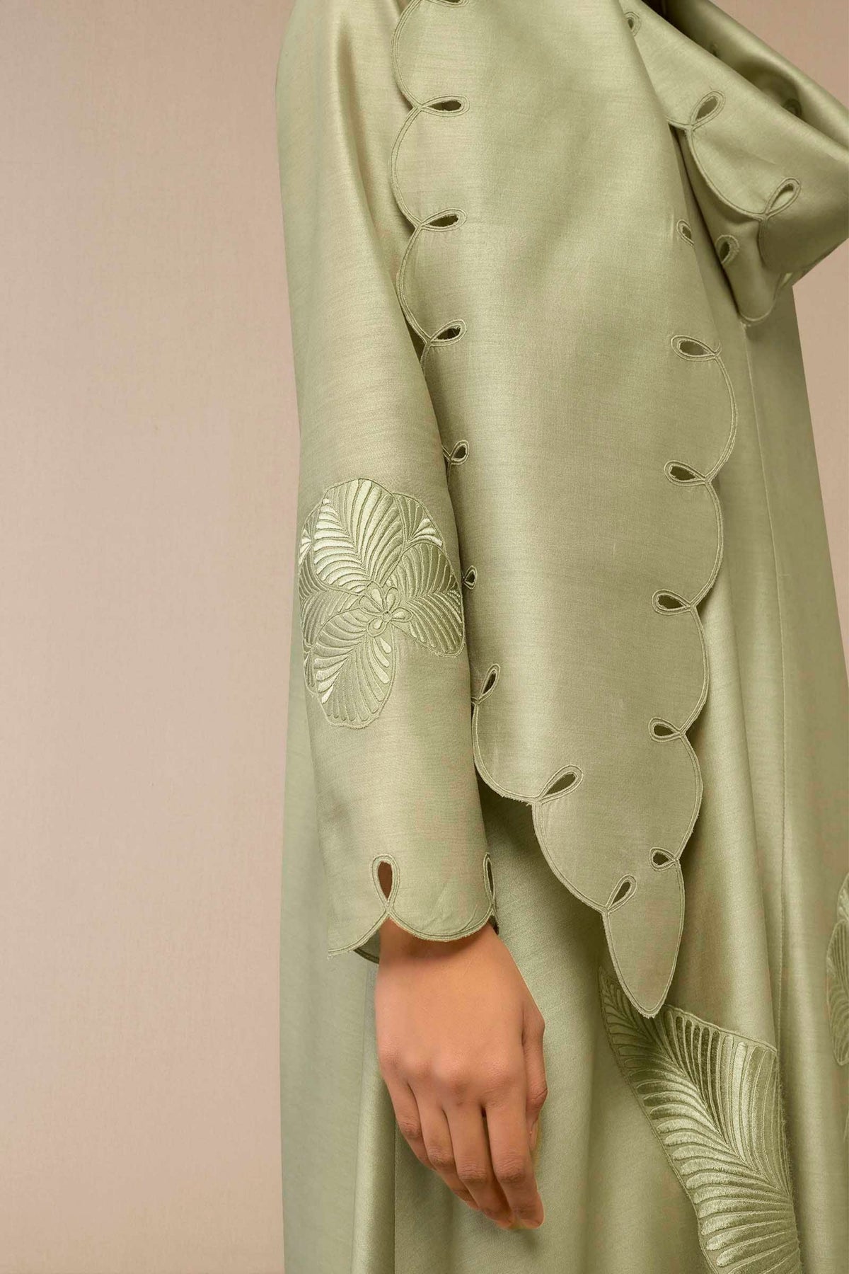 Pista Green Zainat Dress