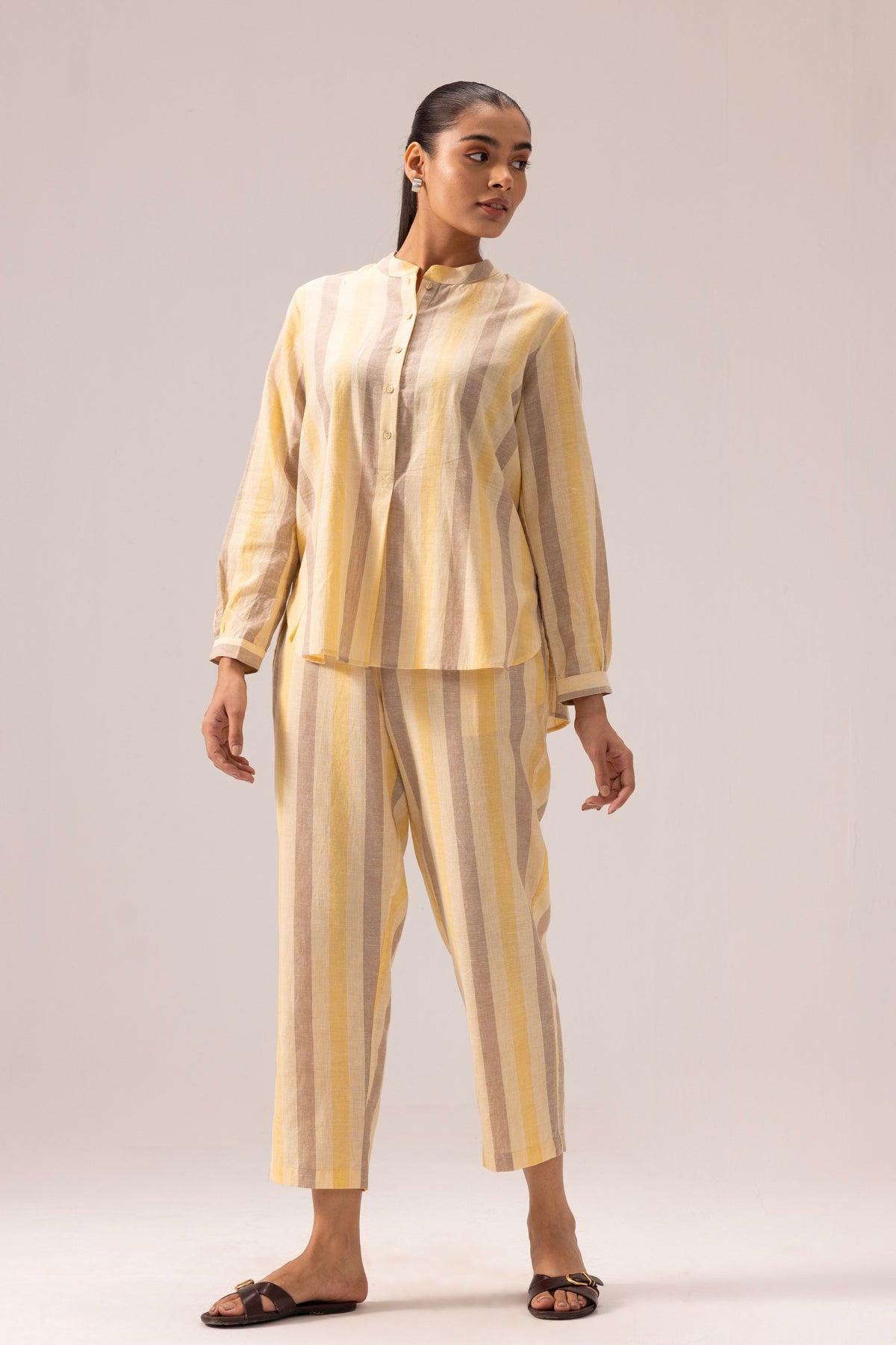 Aparna Yellow Co-ord Set