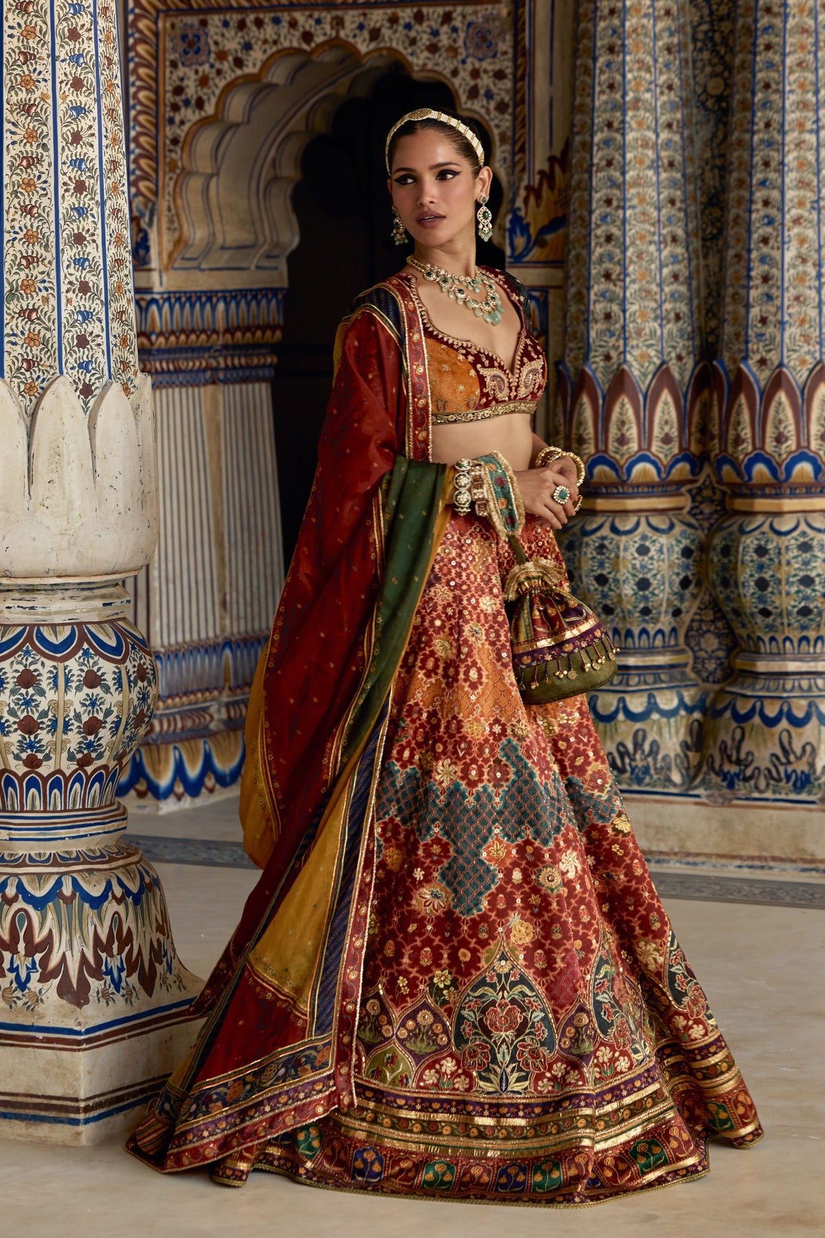 Ibadat Lehenga Set