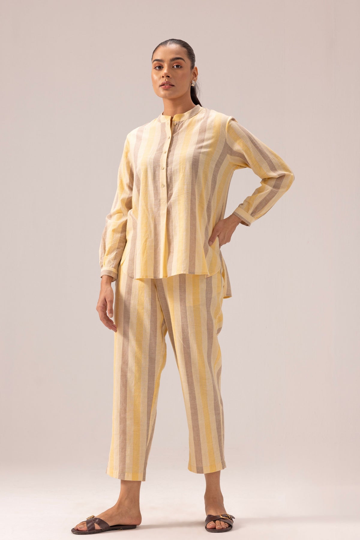 Aparna Yellow Co-ord Set