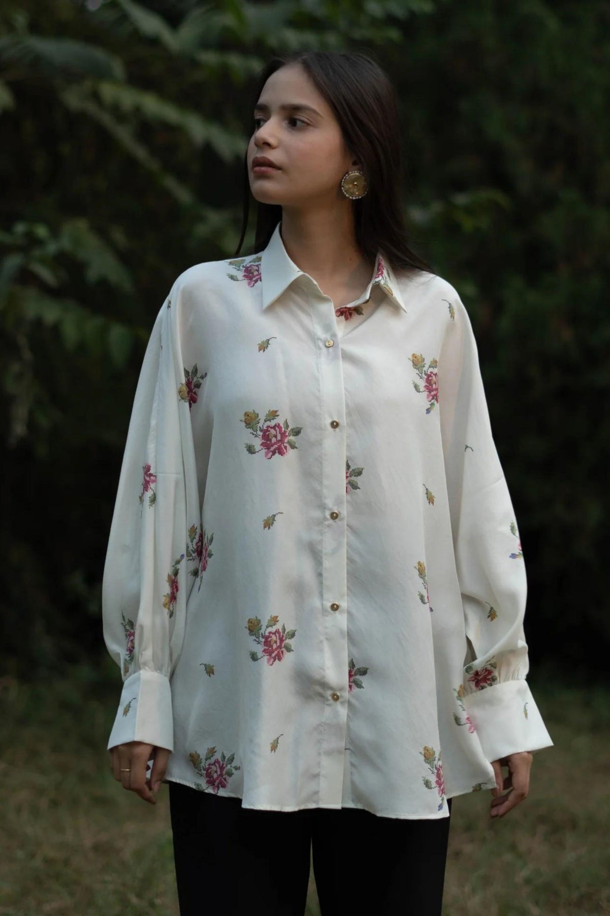 Floral Hearts Shirt