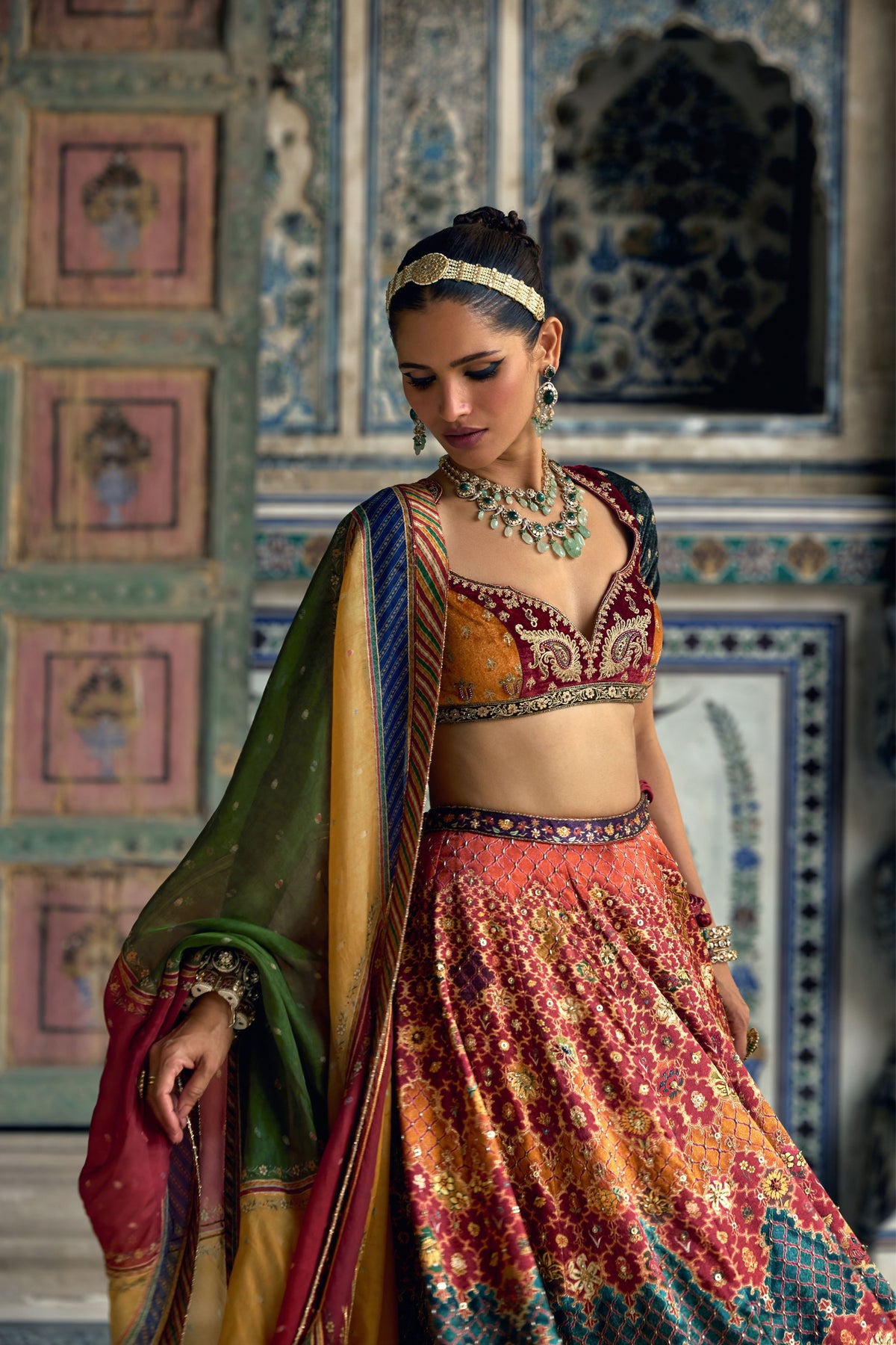 Ibadat Lehenga Set