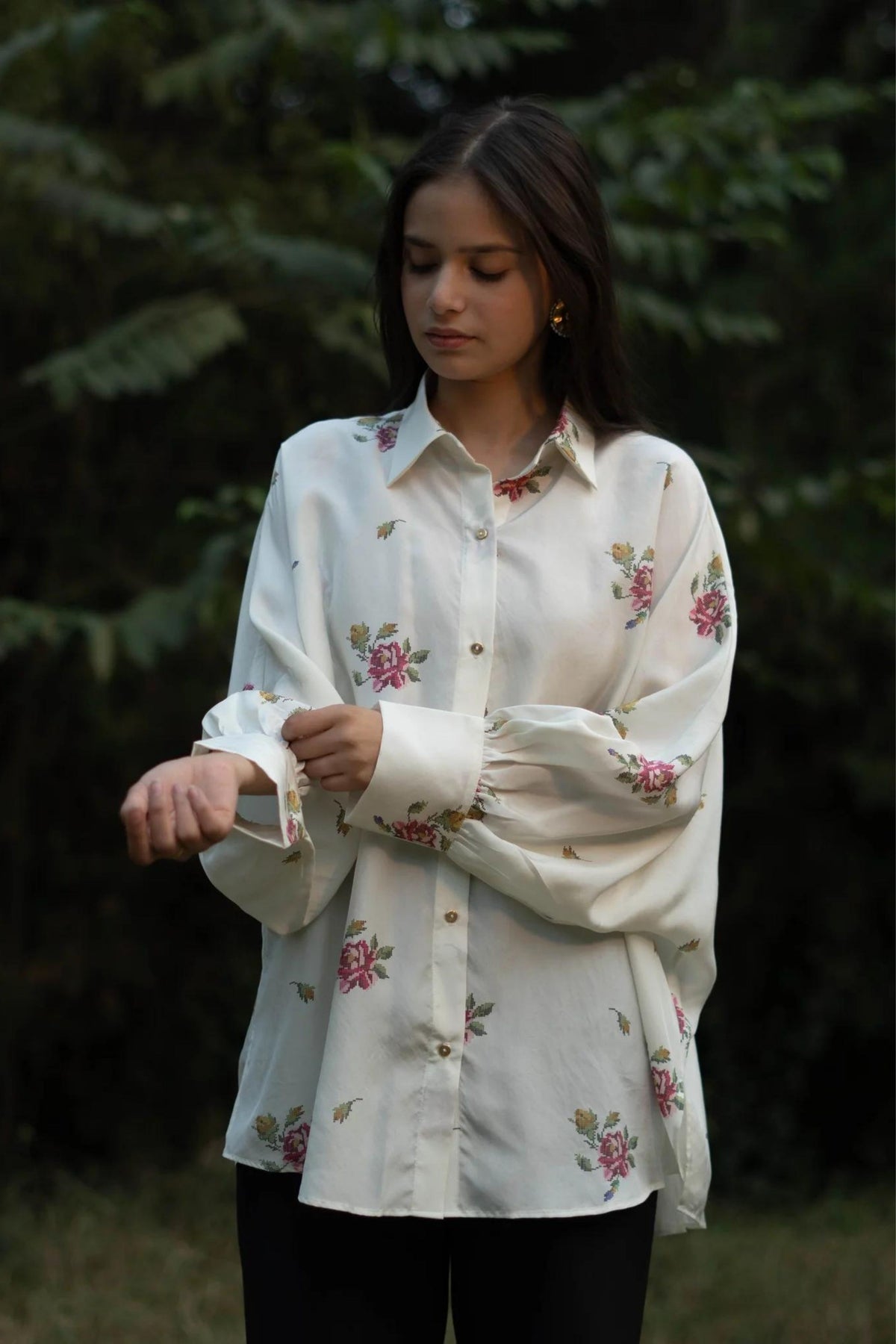 Floral Hearts Shirt