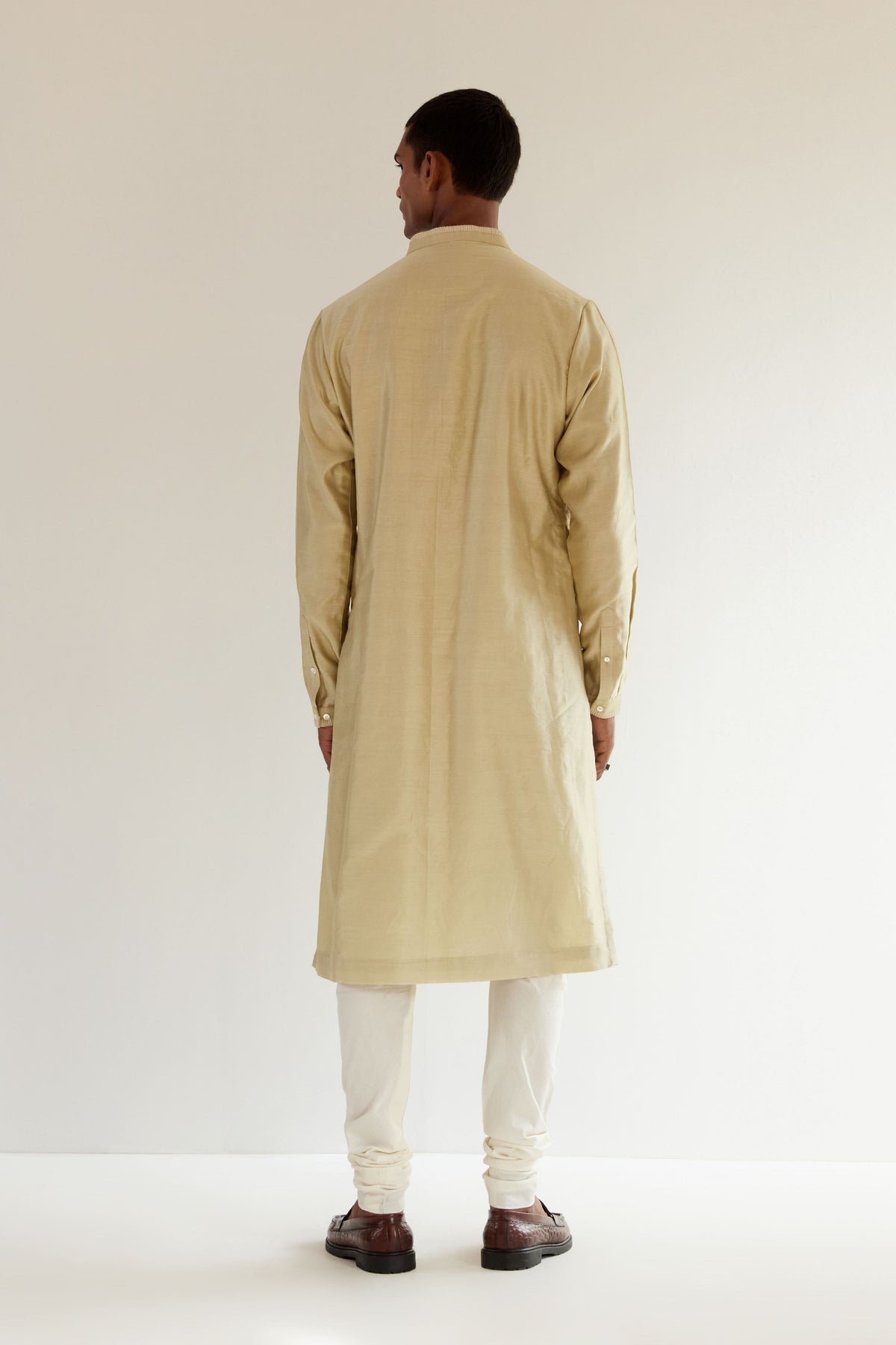 Linear Yoke Kurta Set