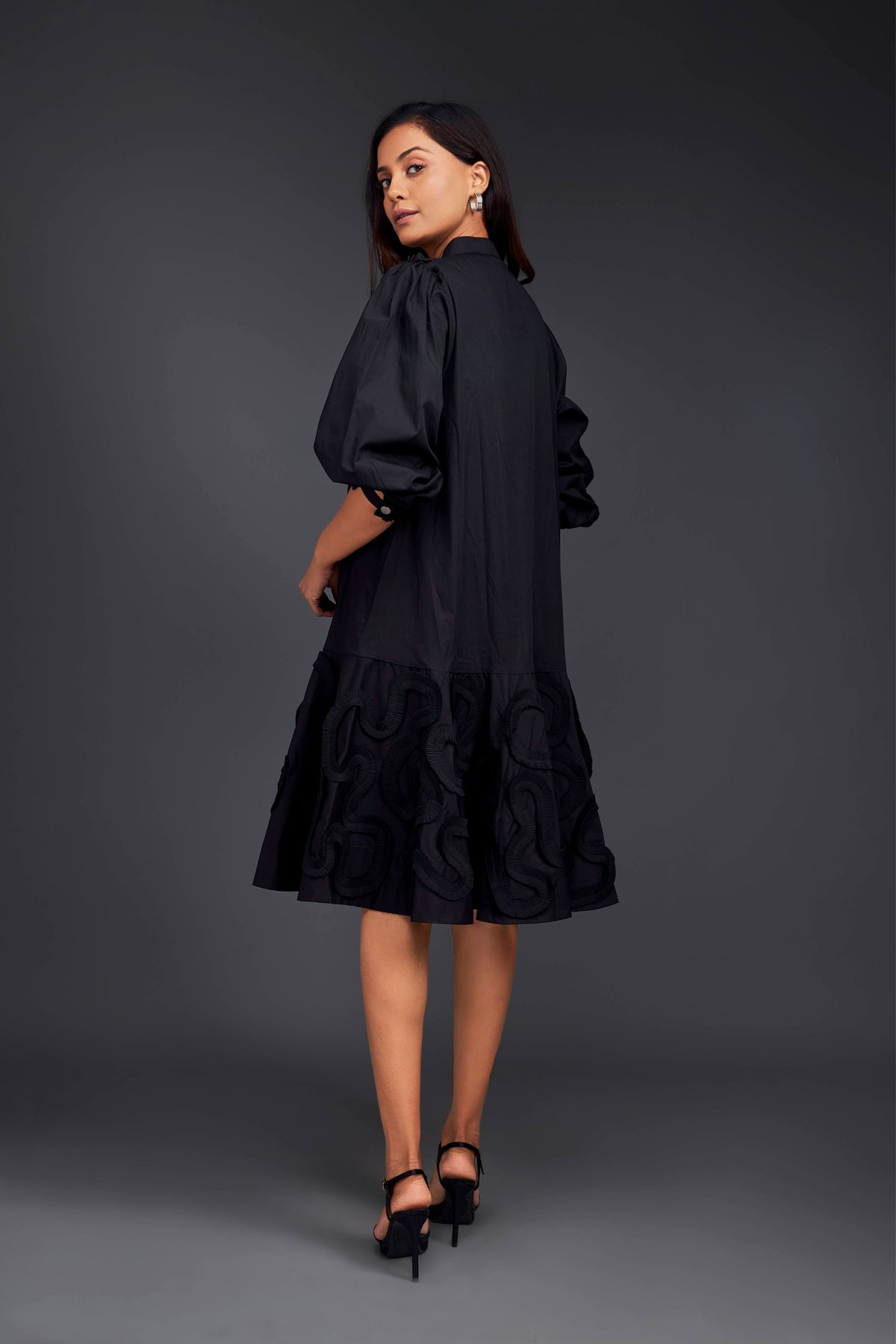 Black Frill Dress