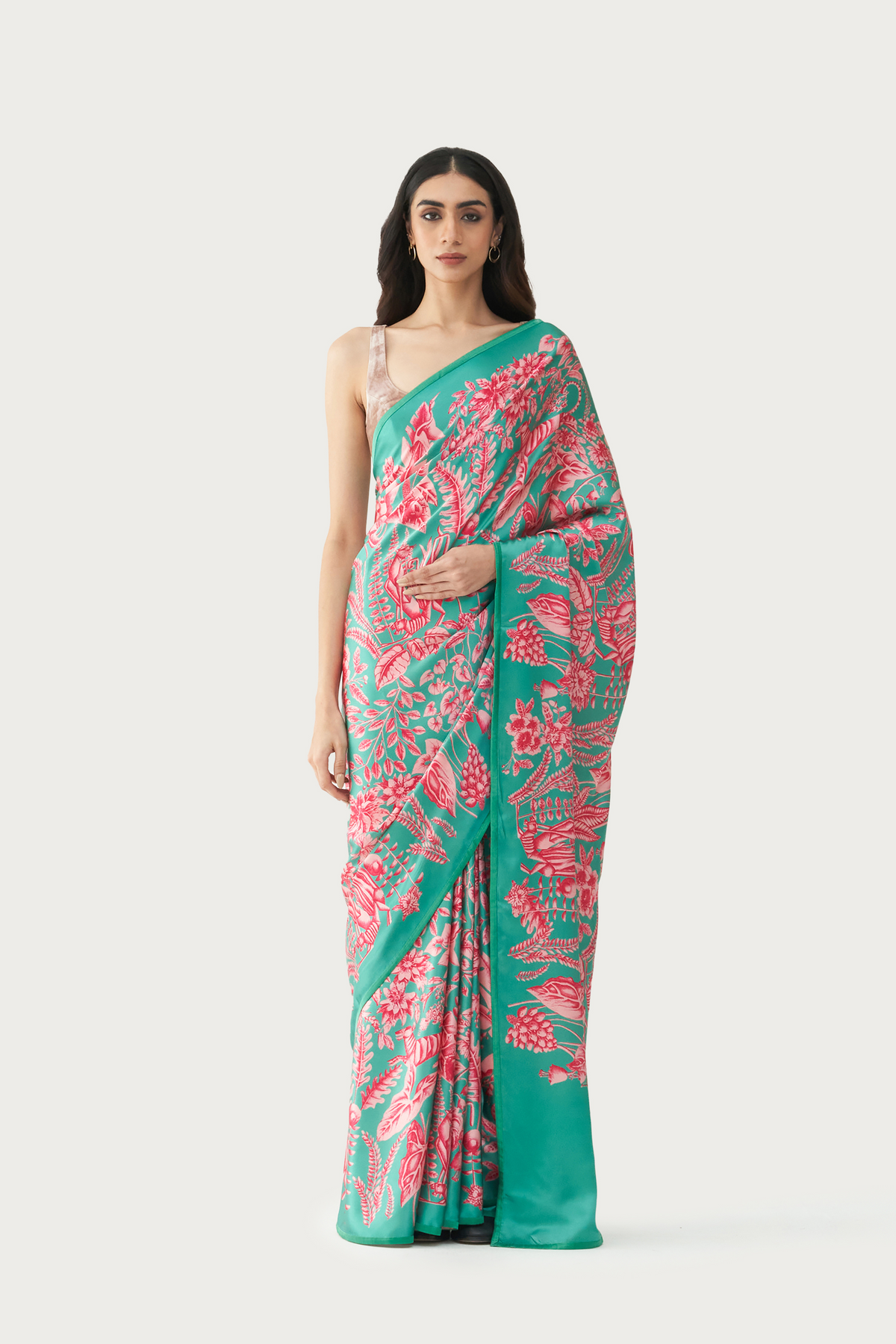 Socotra jade saree