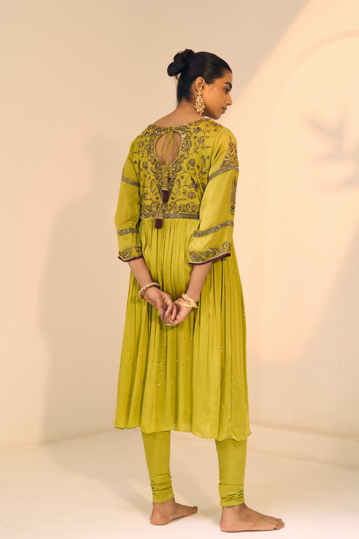 Green Lavanya Kurta Set