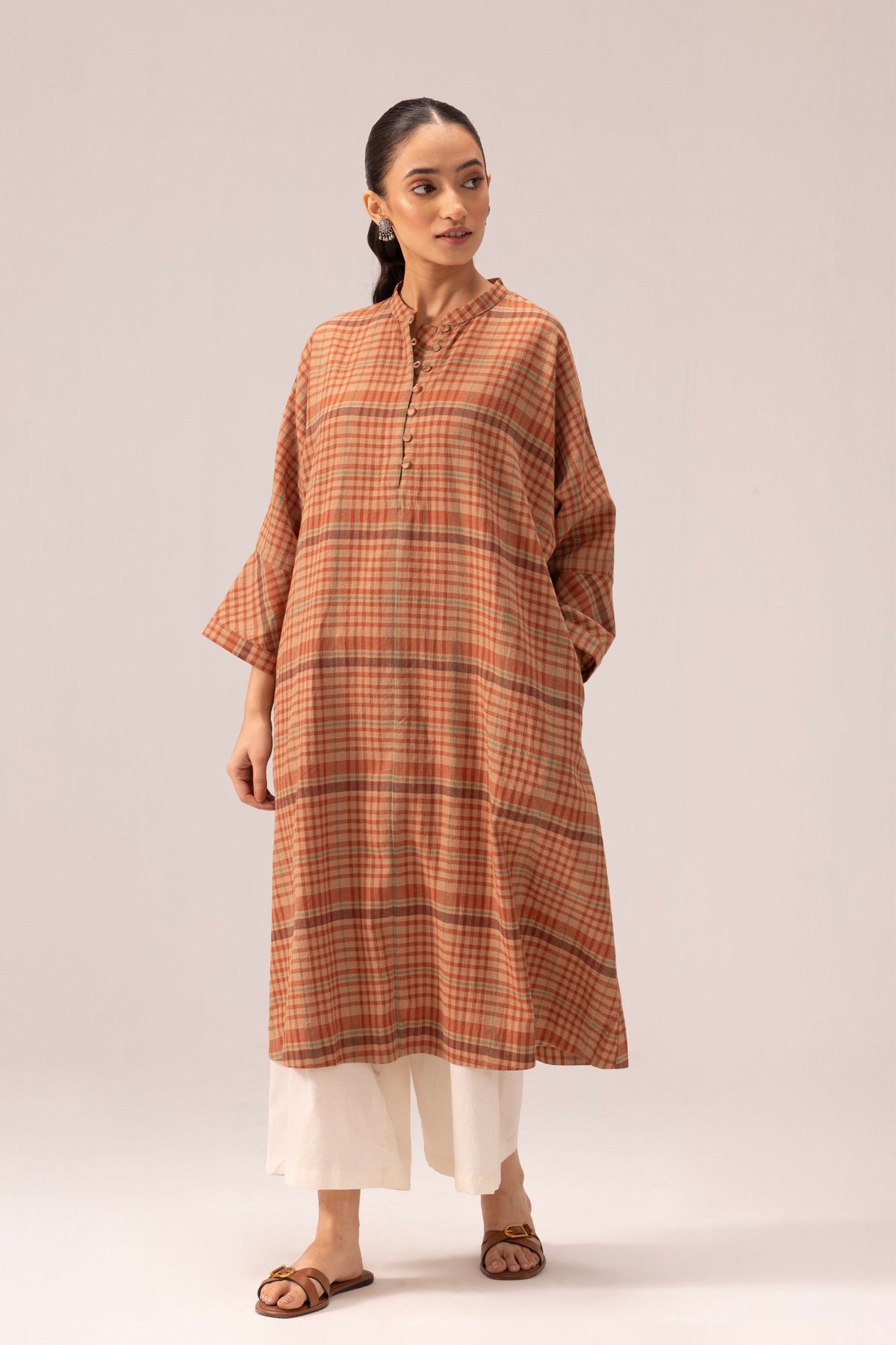 Vidushi Brown Kurta