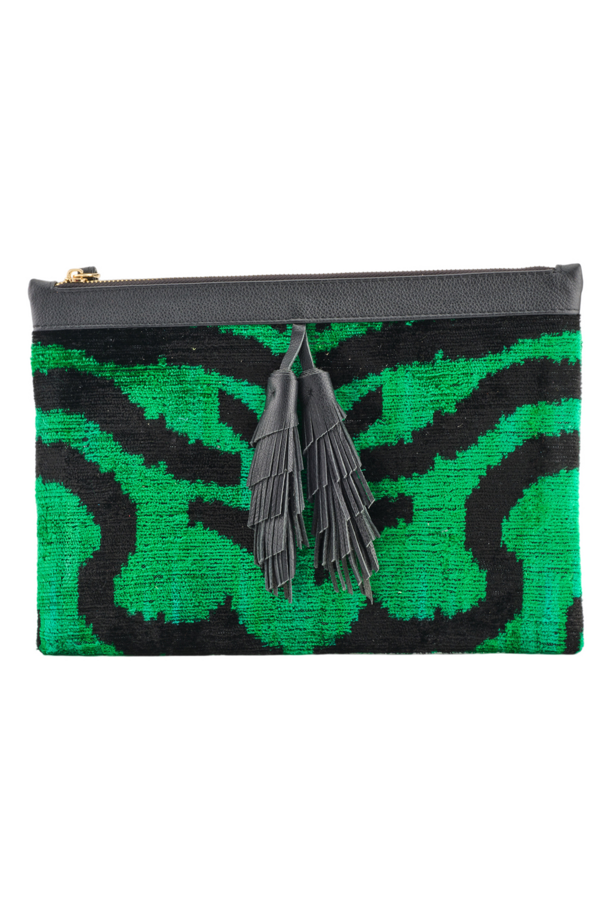 Flat Clutch With Tassel