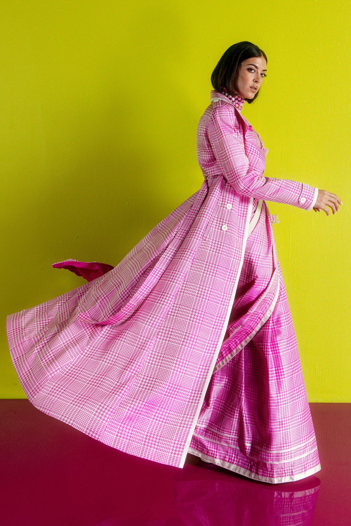 The Cher Rani Pink Saree