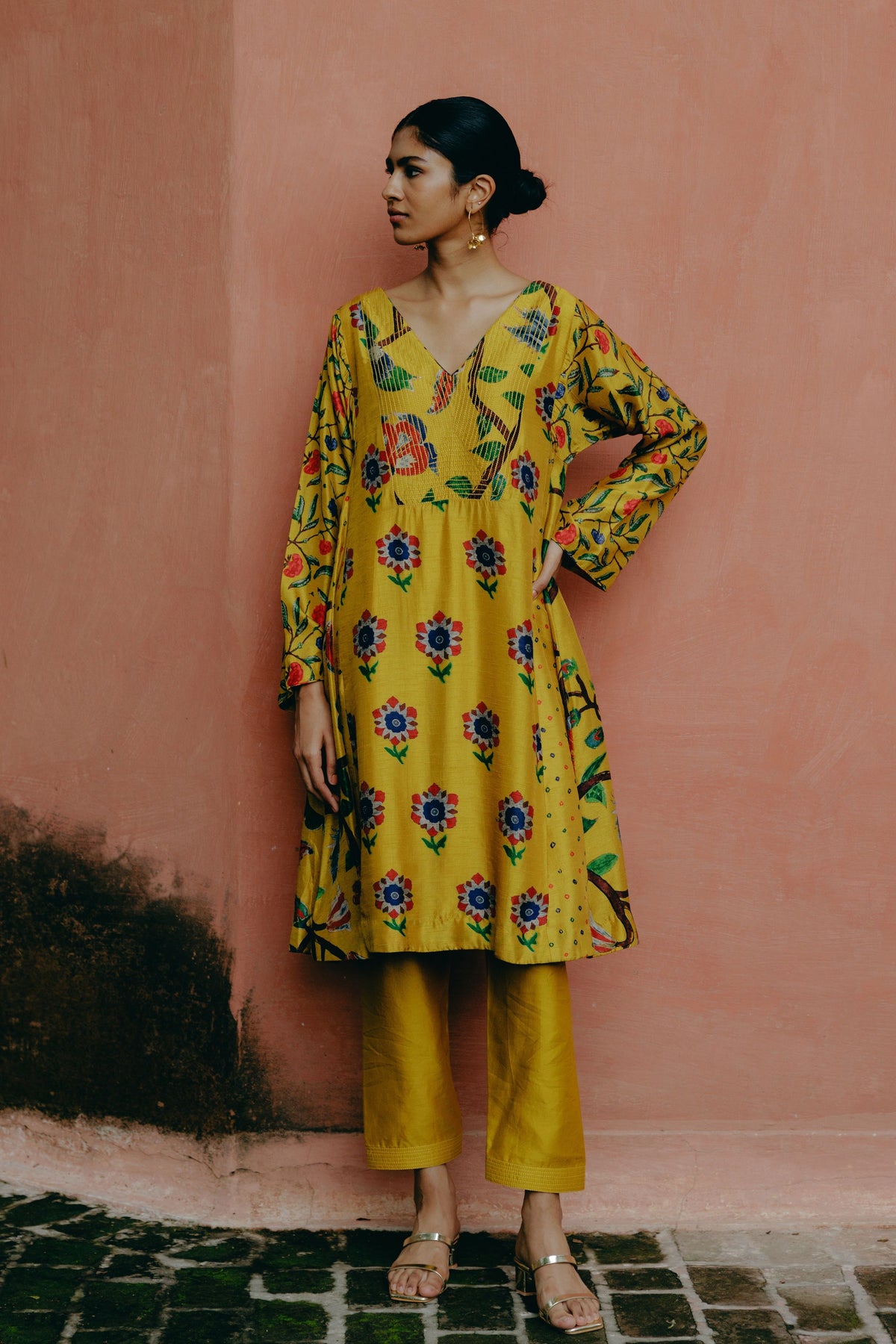 Sunflower Yellow Kurta Set