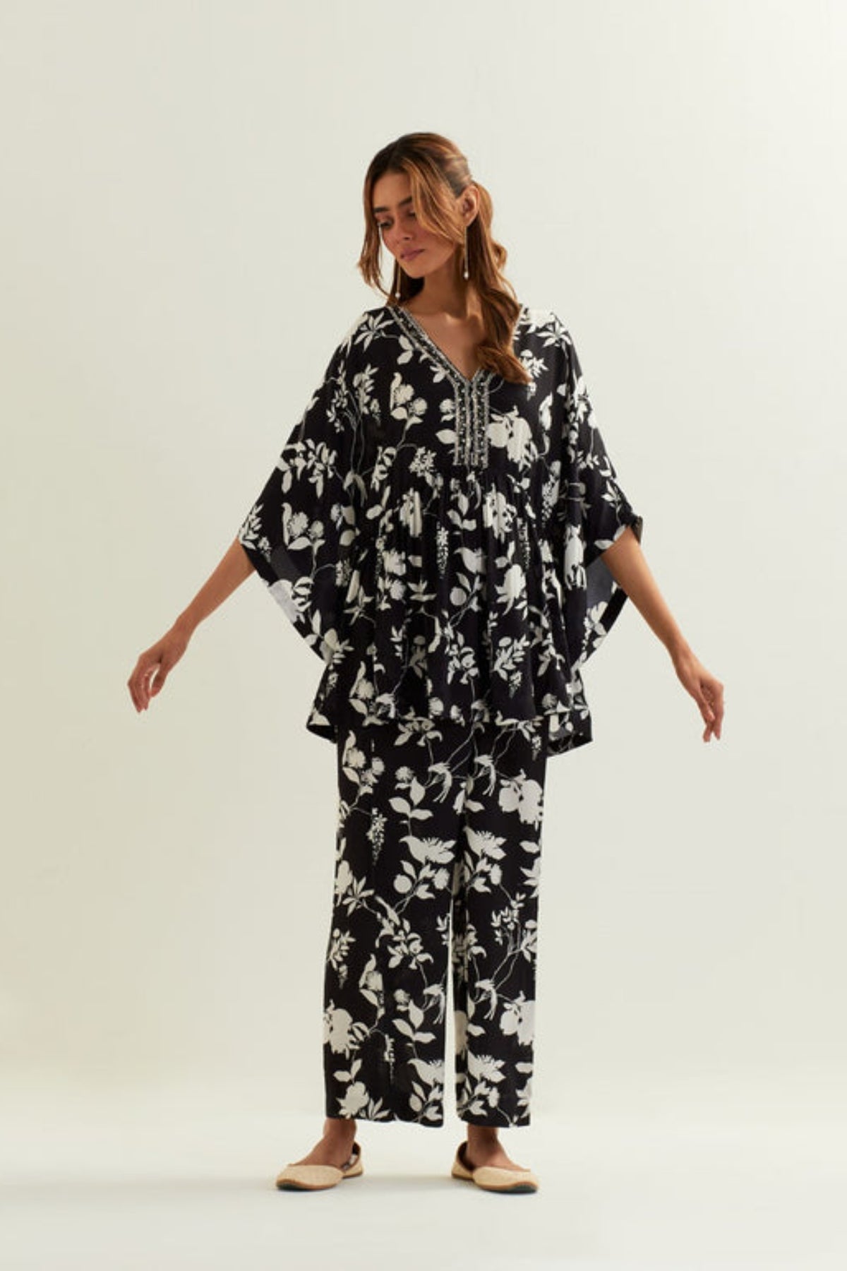 Bibha Short Kaftan and Bottom