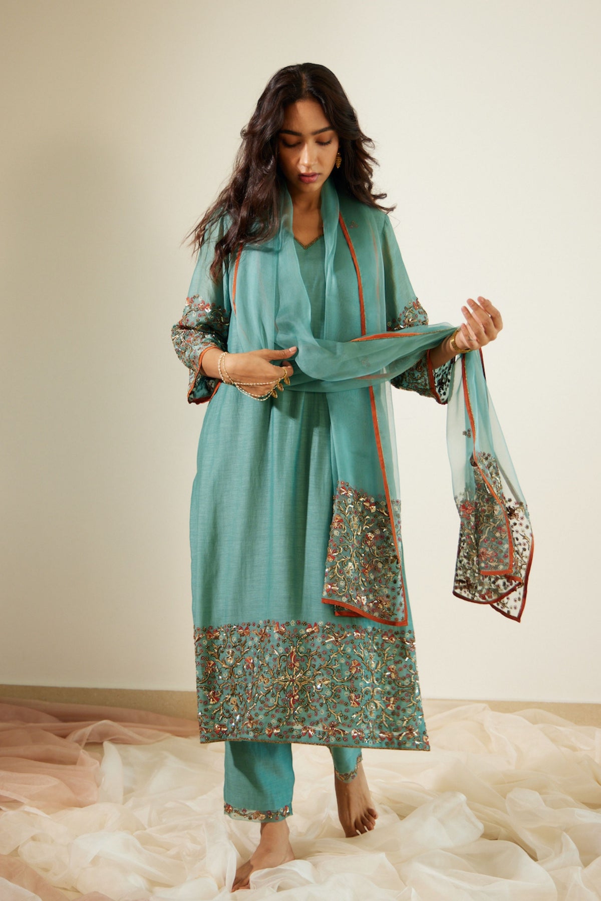 Blue Gulaal Kurta