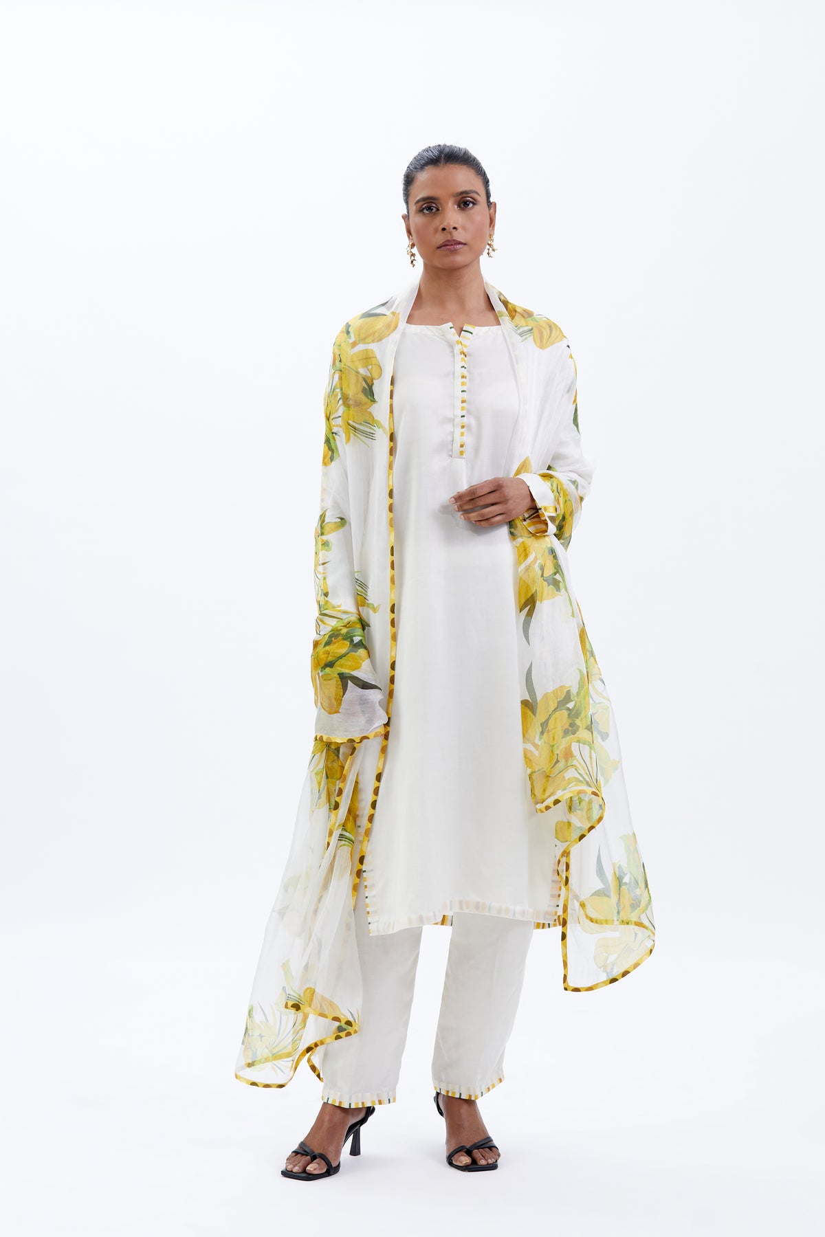 Kali Yellow Kurta Set