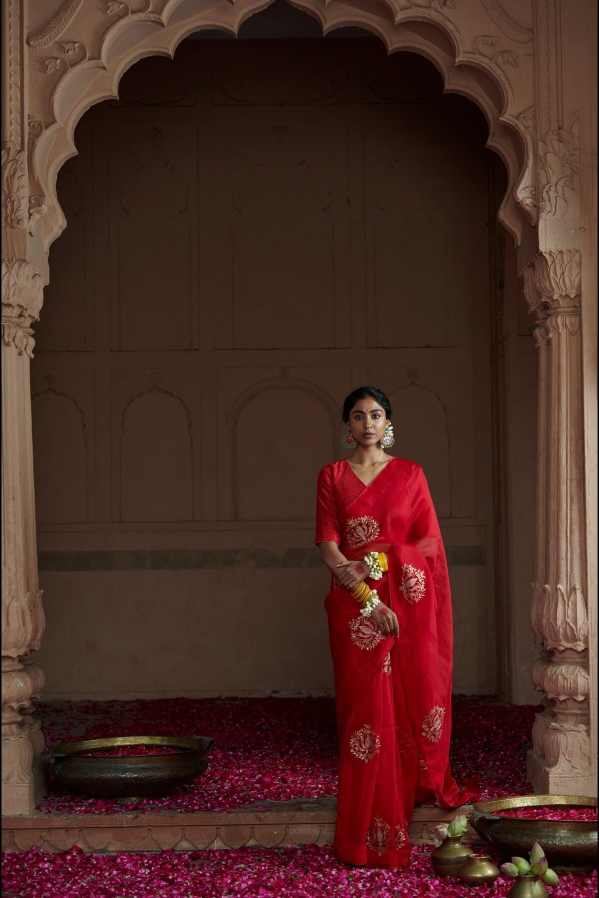 Lotus Saree