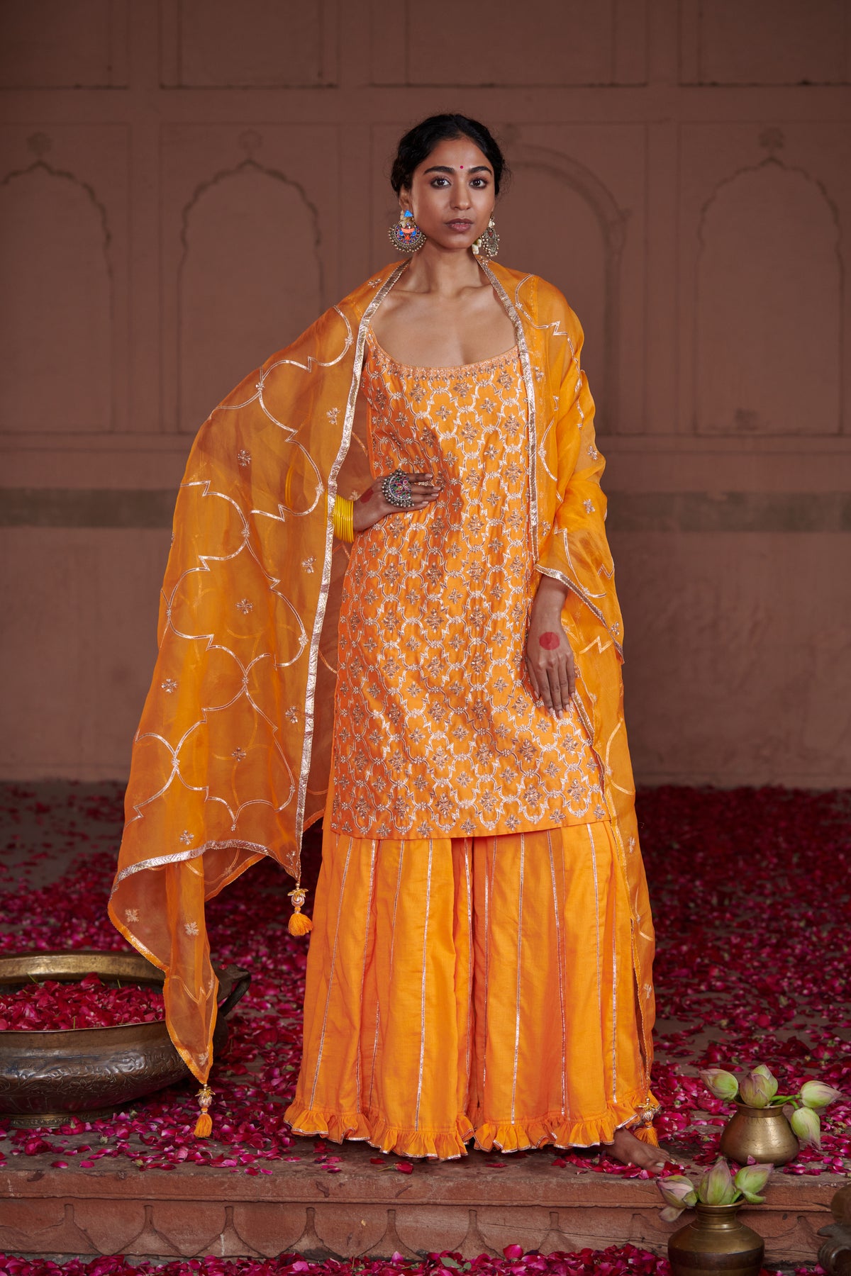 Saarang Signature Sharara Set