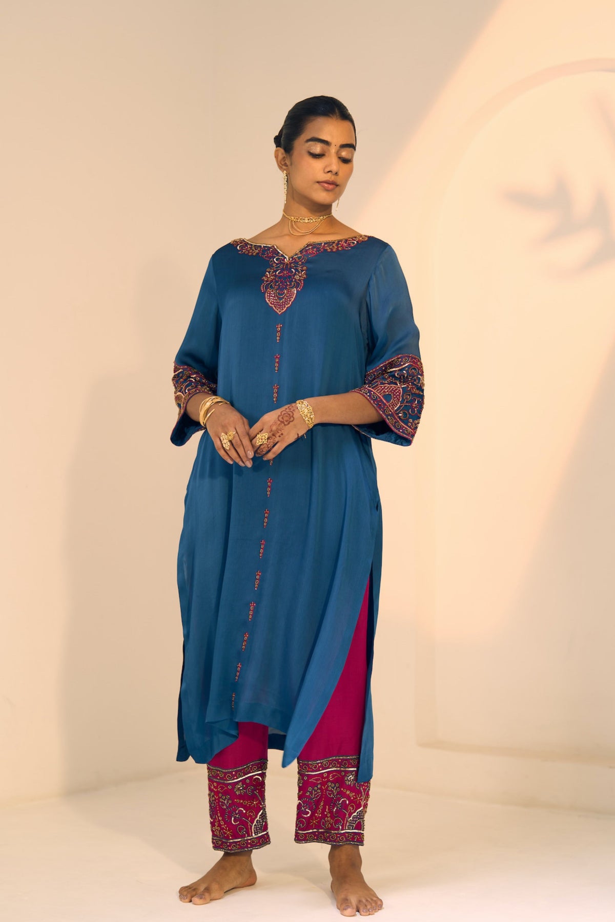 Blue Taara Kurta Set