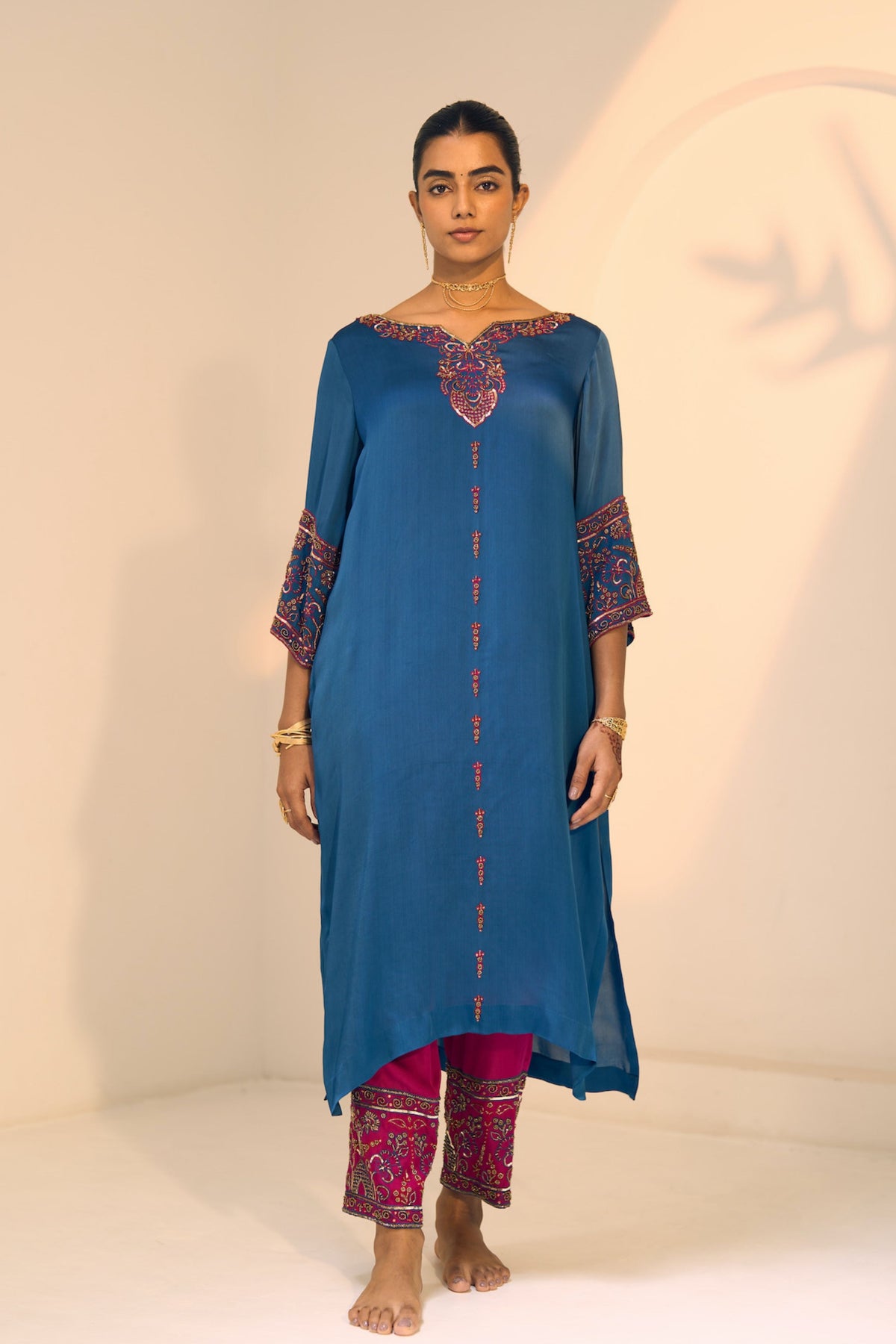 Blue Taara Kurta Set