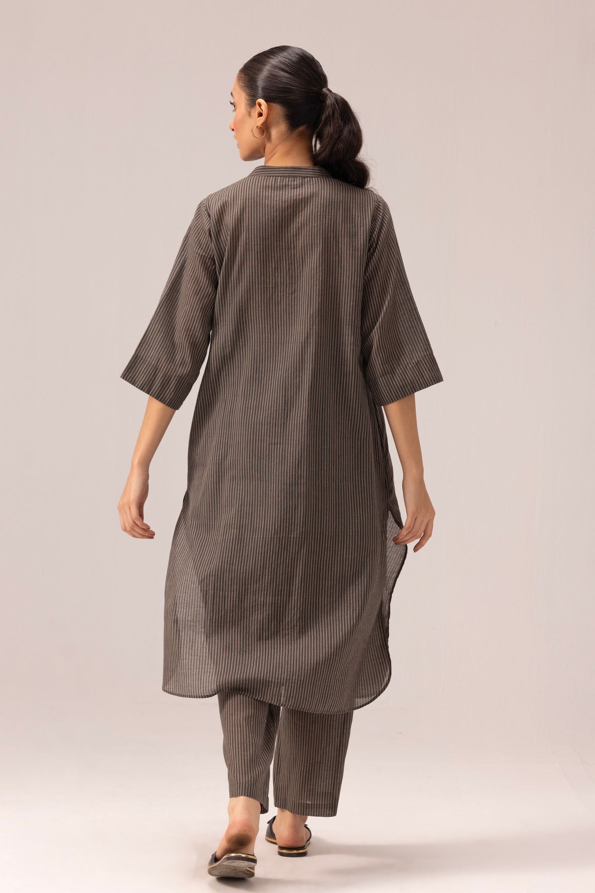 Simran Grey Kurta Set