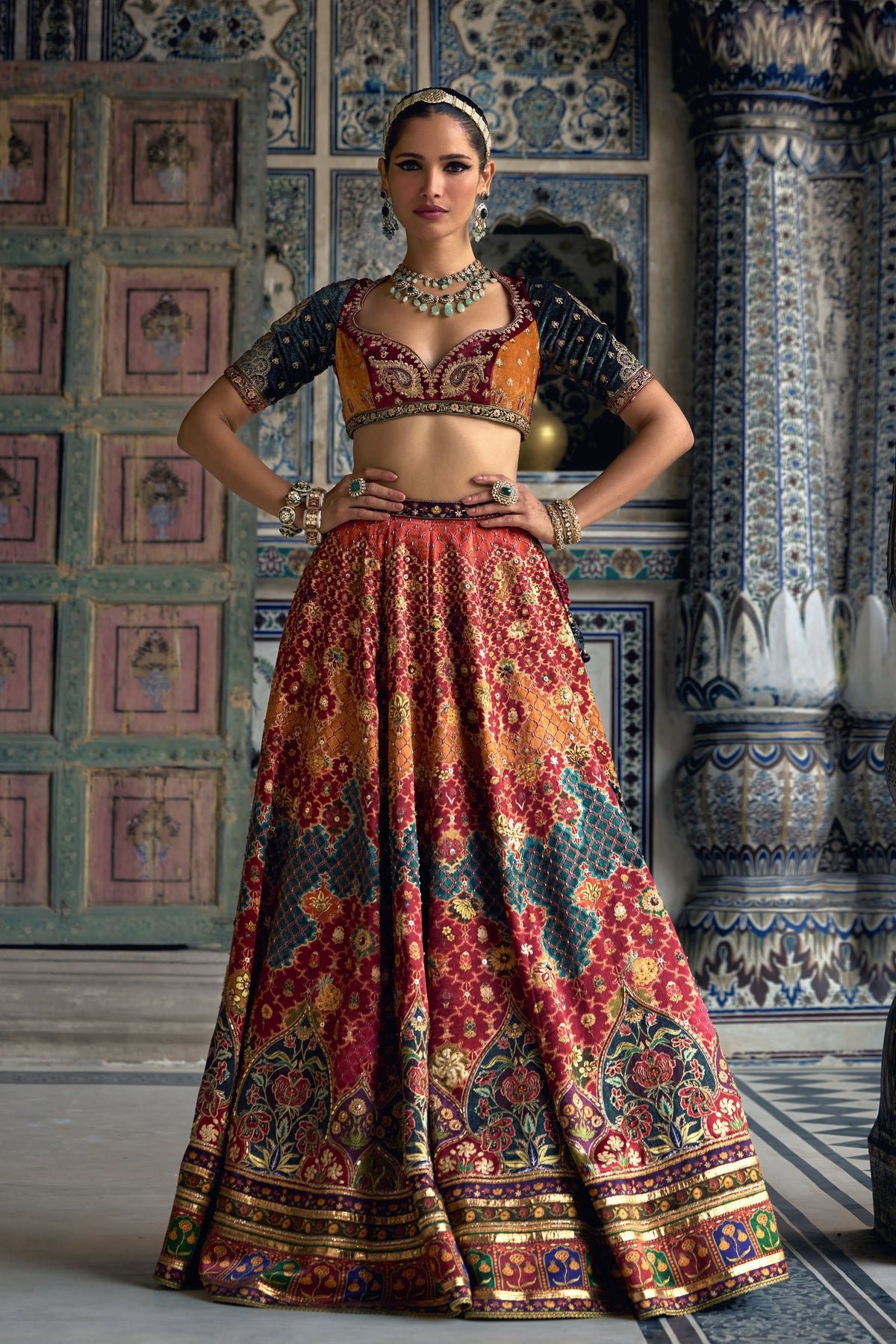 Ibadat Lehenga Set