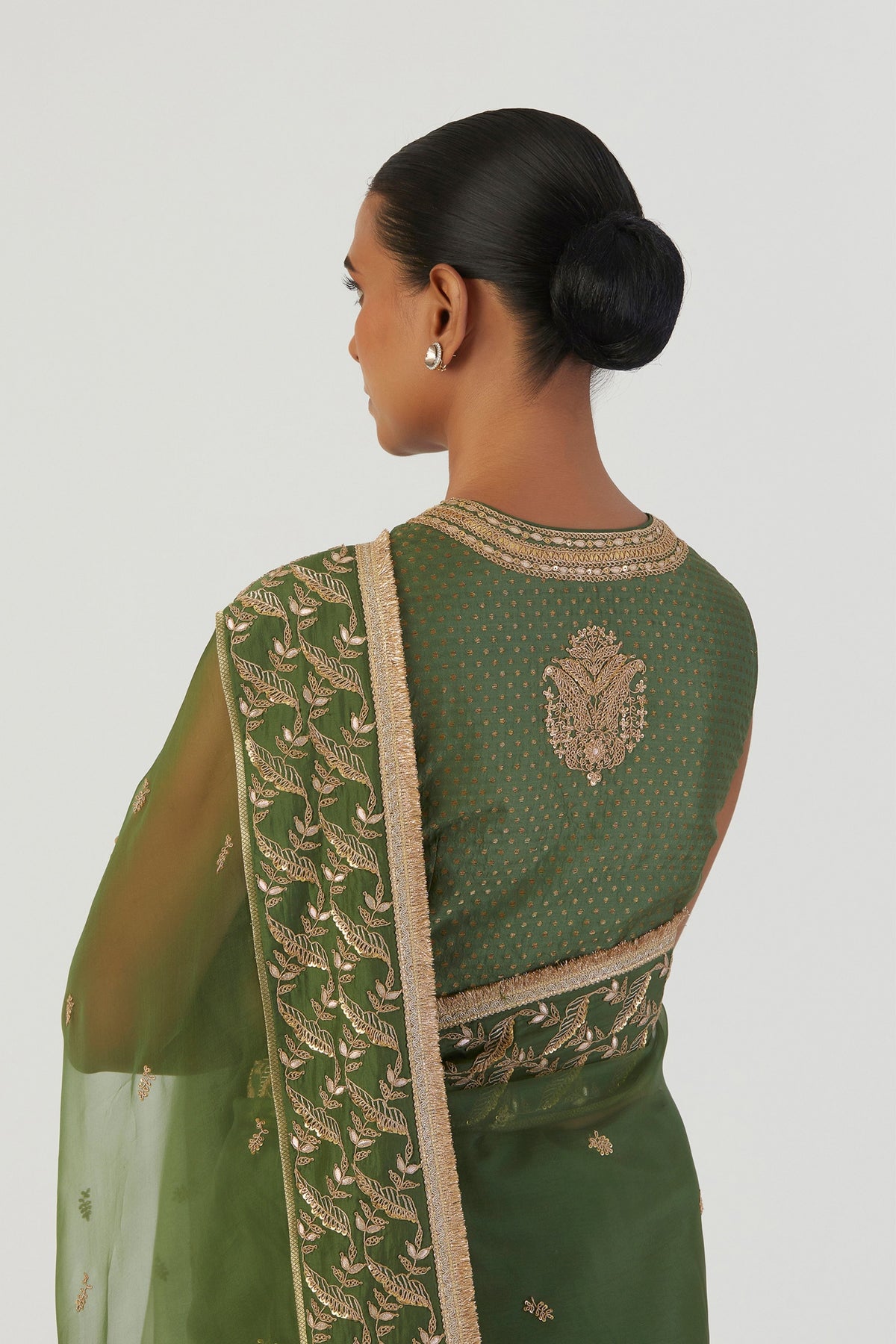 Parineeta Green Blouse