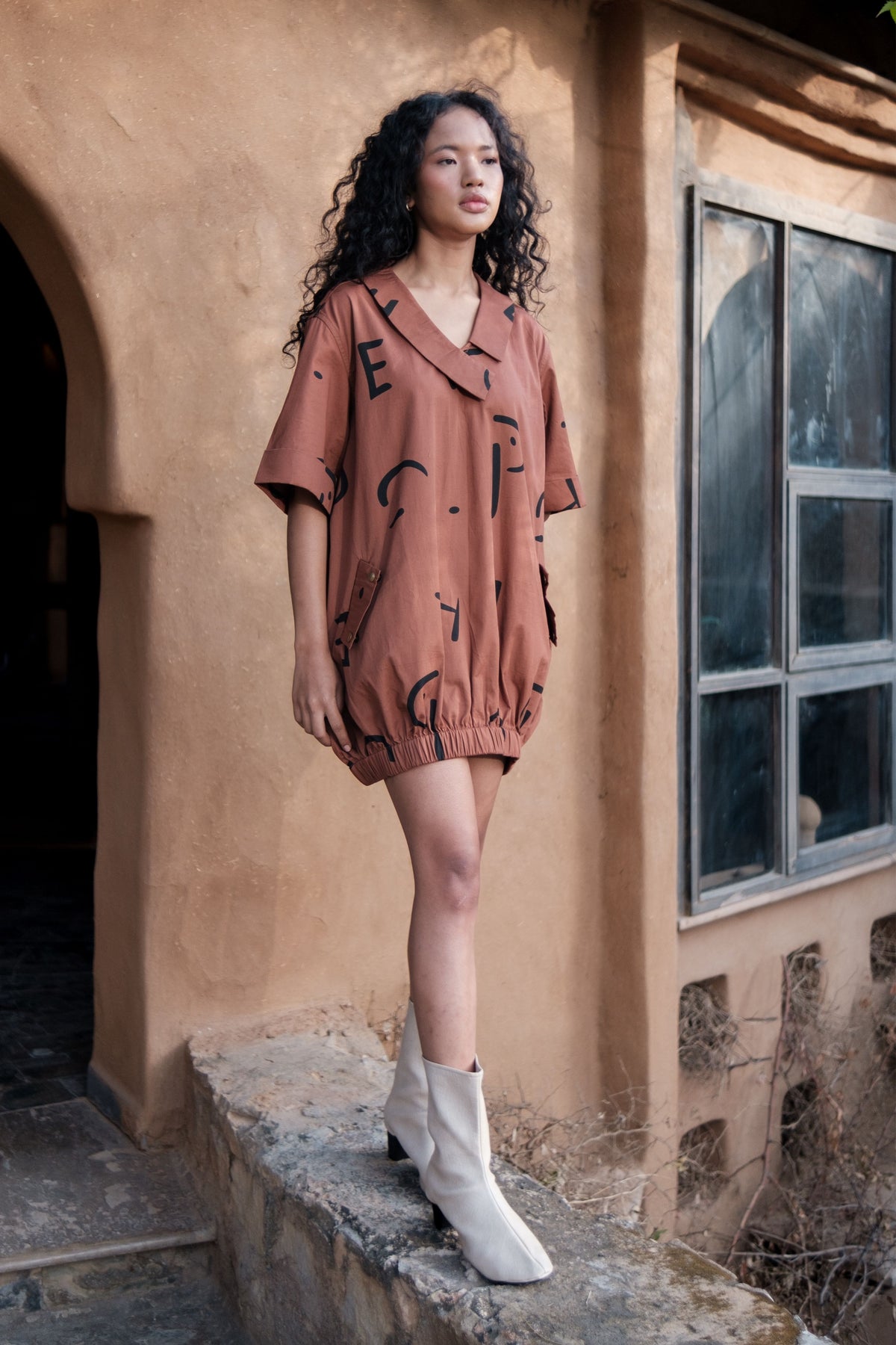 Copper Line Sydney Shift Dress