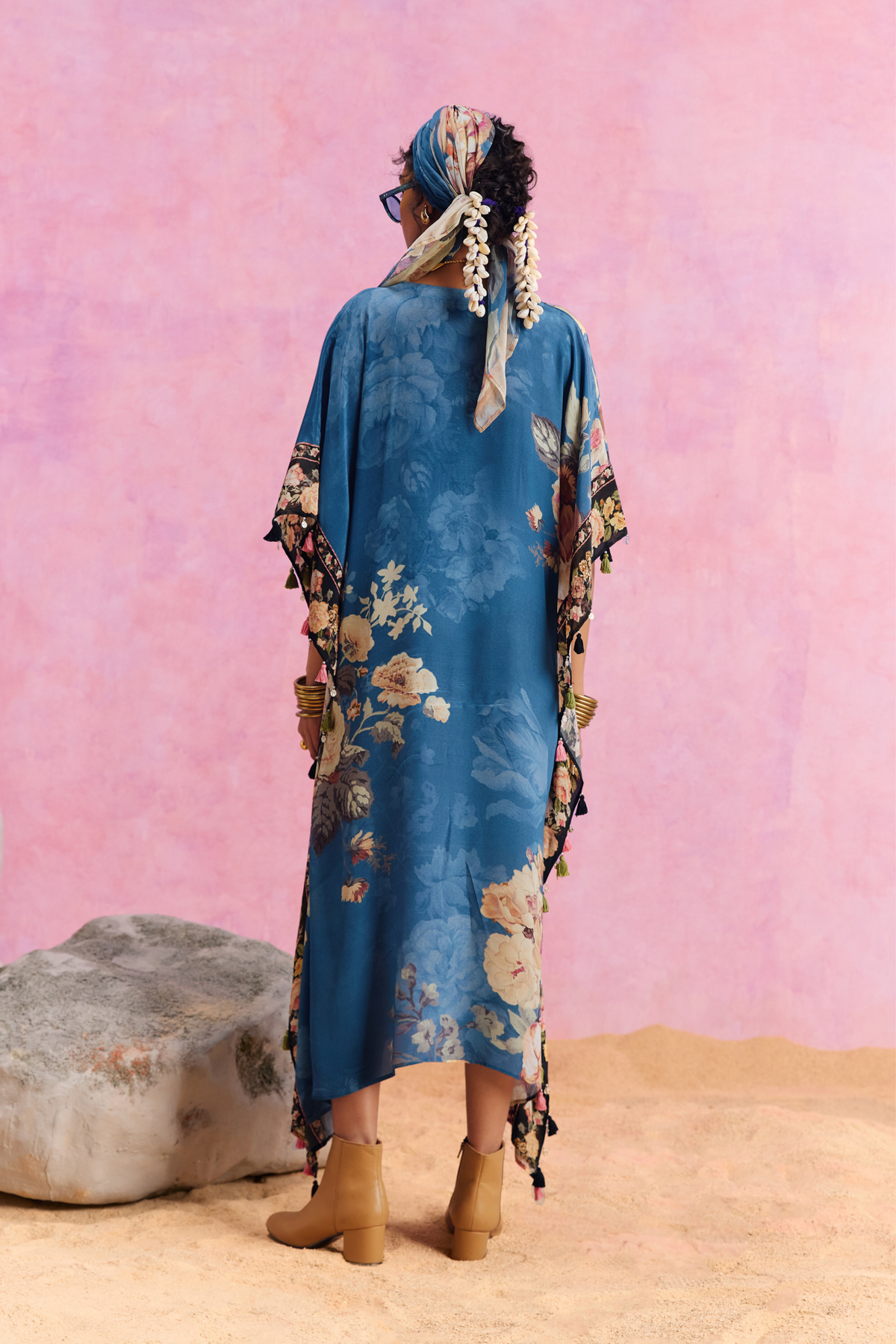 Blue Savana Kaftan