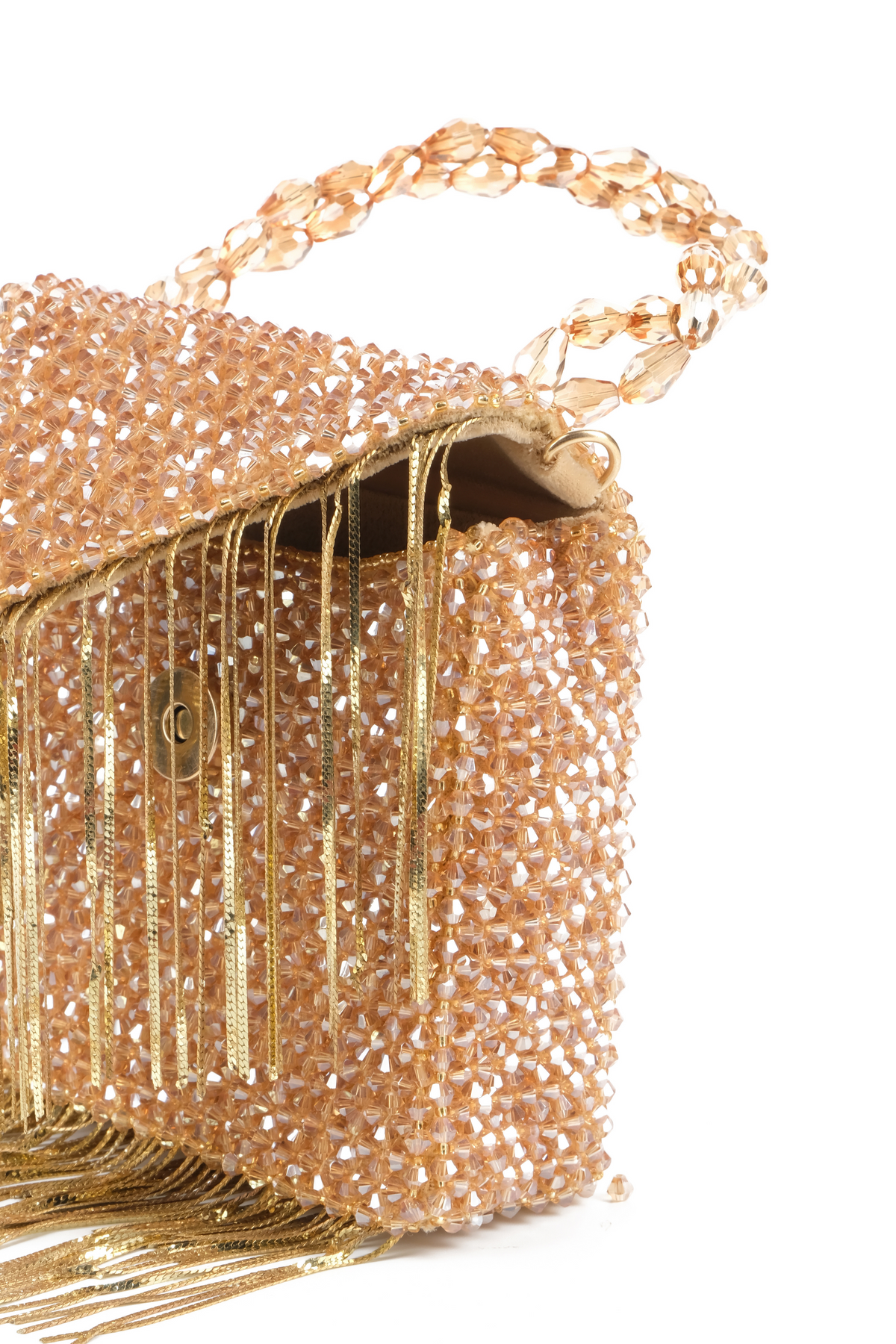 Natali Golden Embellished Mini Bag