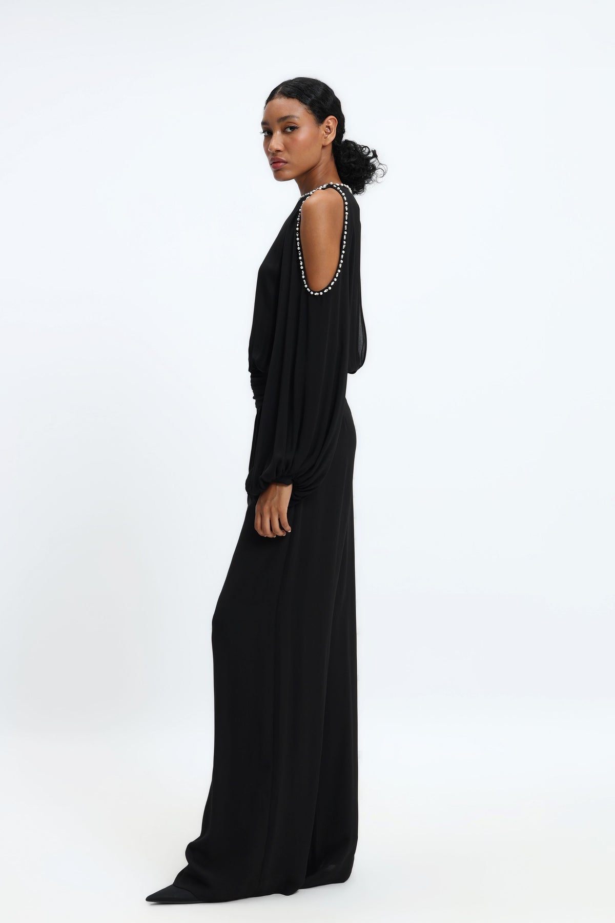 Cold Shoulder Jumpsuit