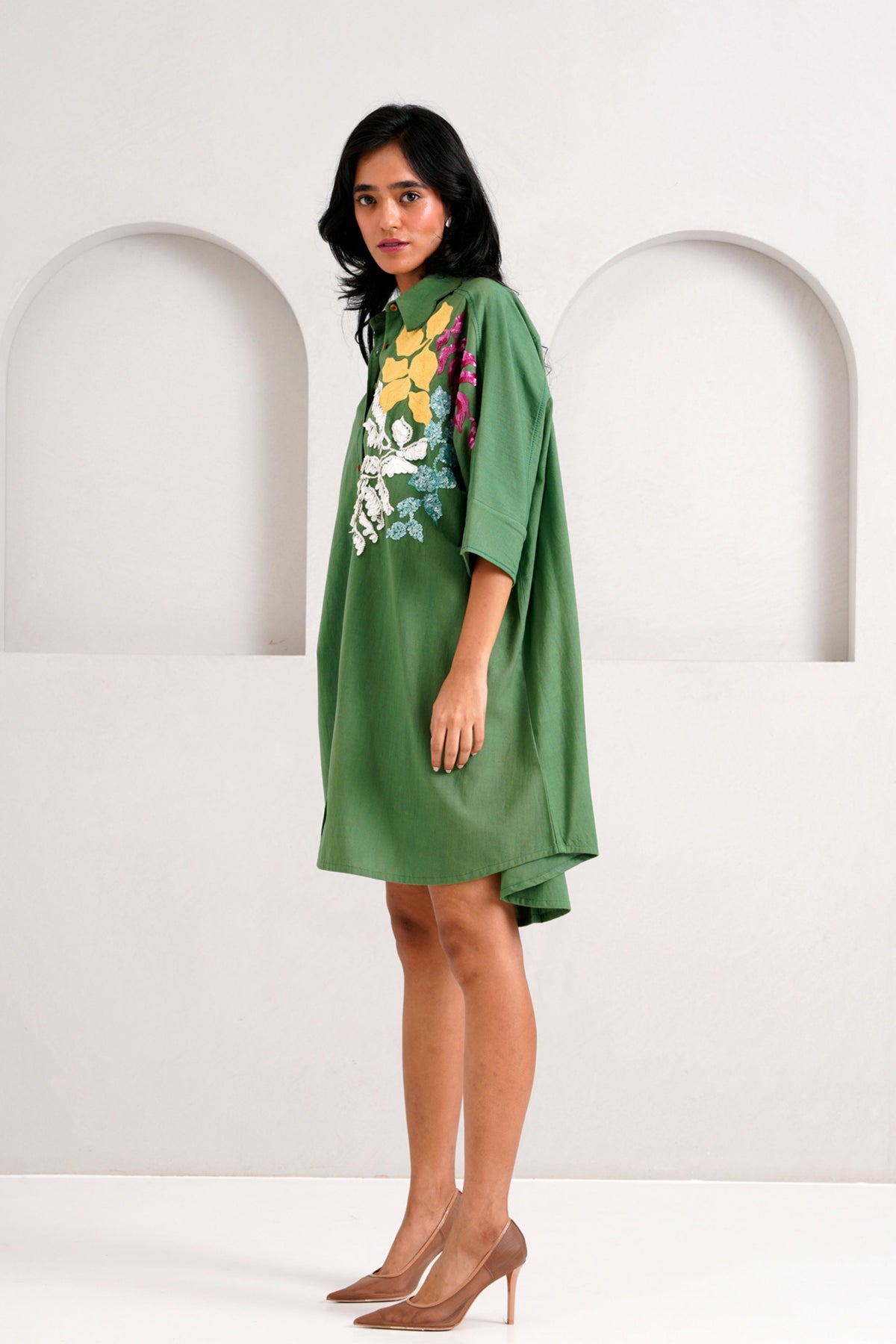 Pine Green Suri Dress