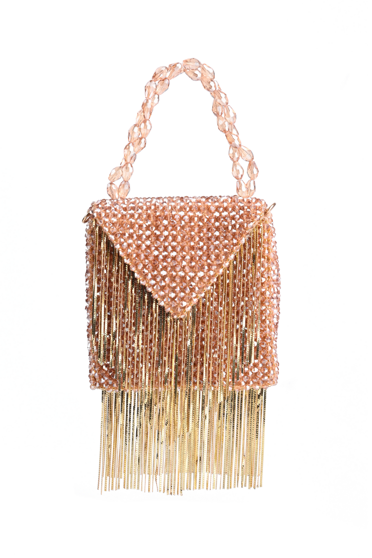 Natali Golden Embellished Mini Bag