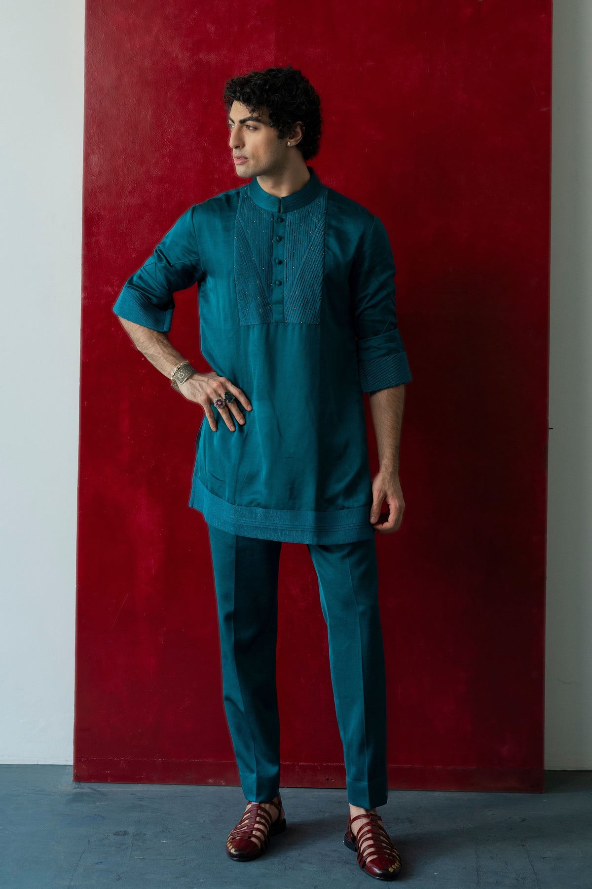 Jade Tamarisk Kurta Set