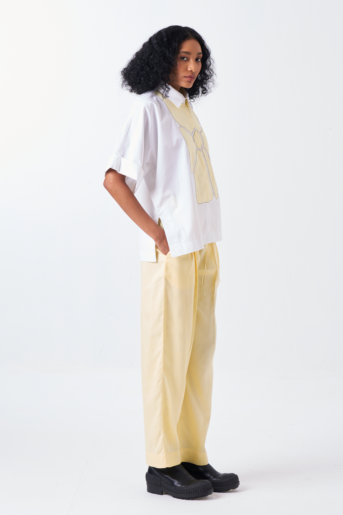 Butter Three Pleat Pant