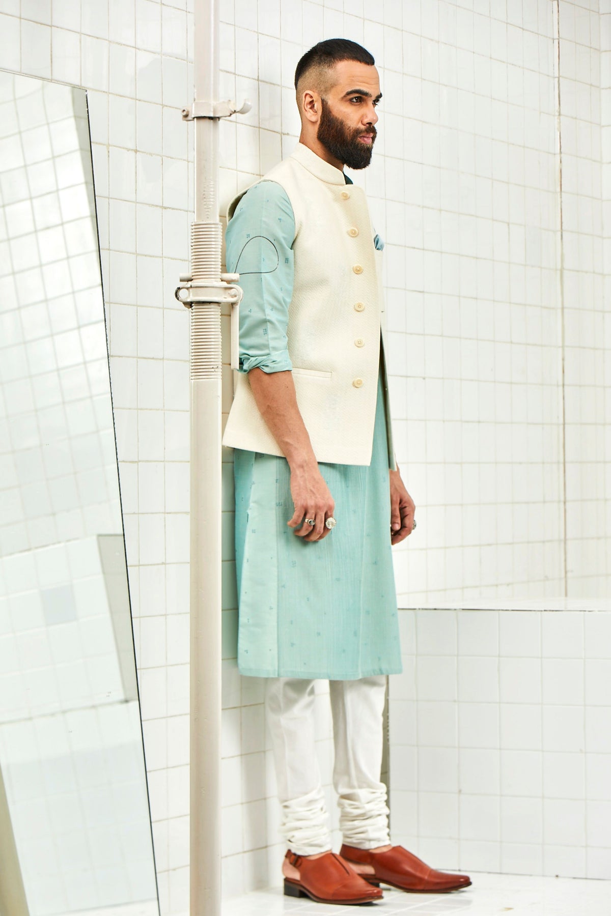 Sangarh  Embroidered Nehru Jacket