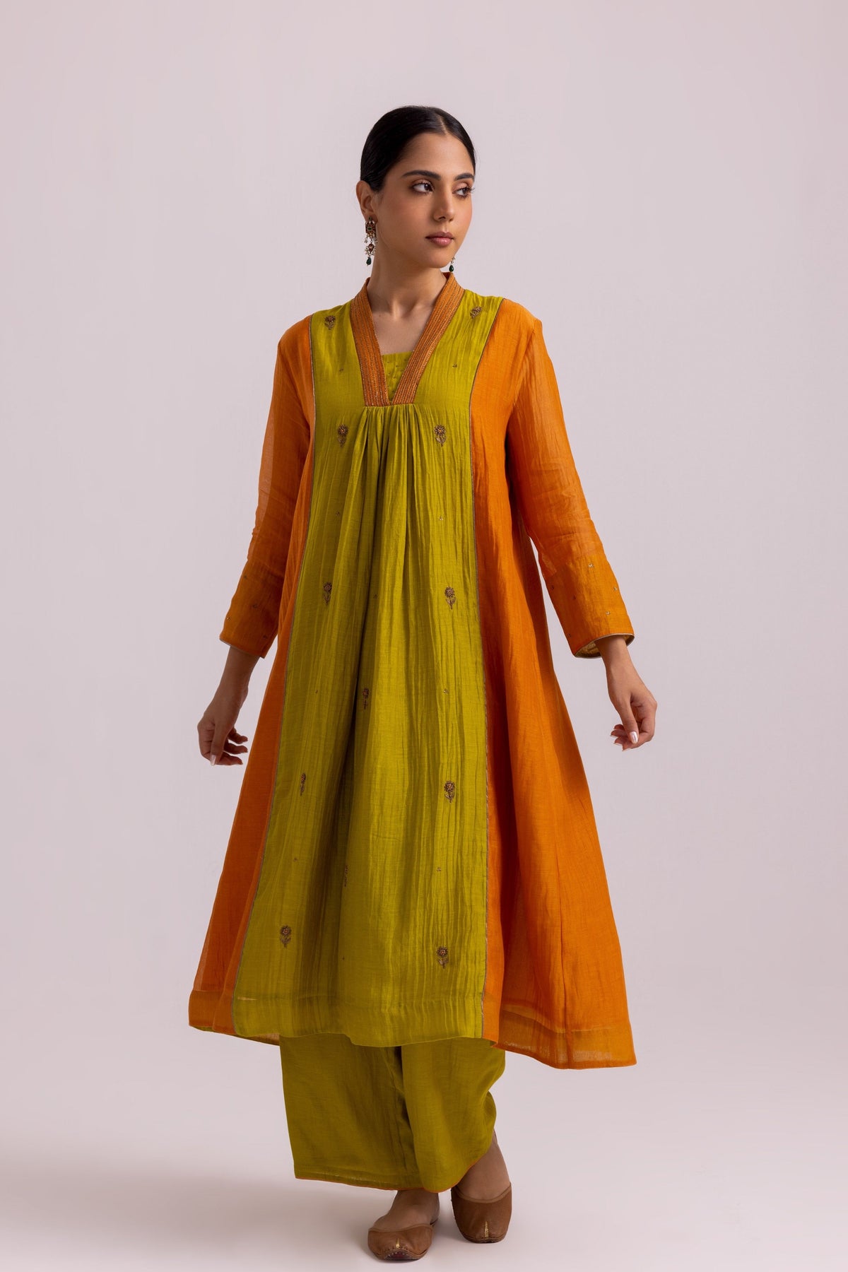 Megha Green Kurta Set