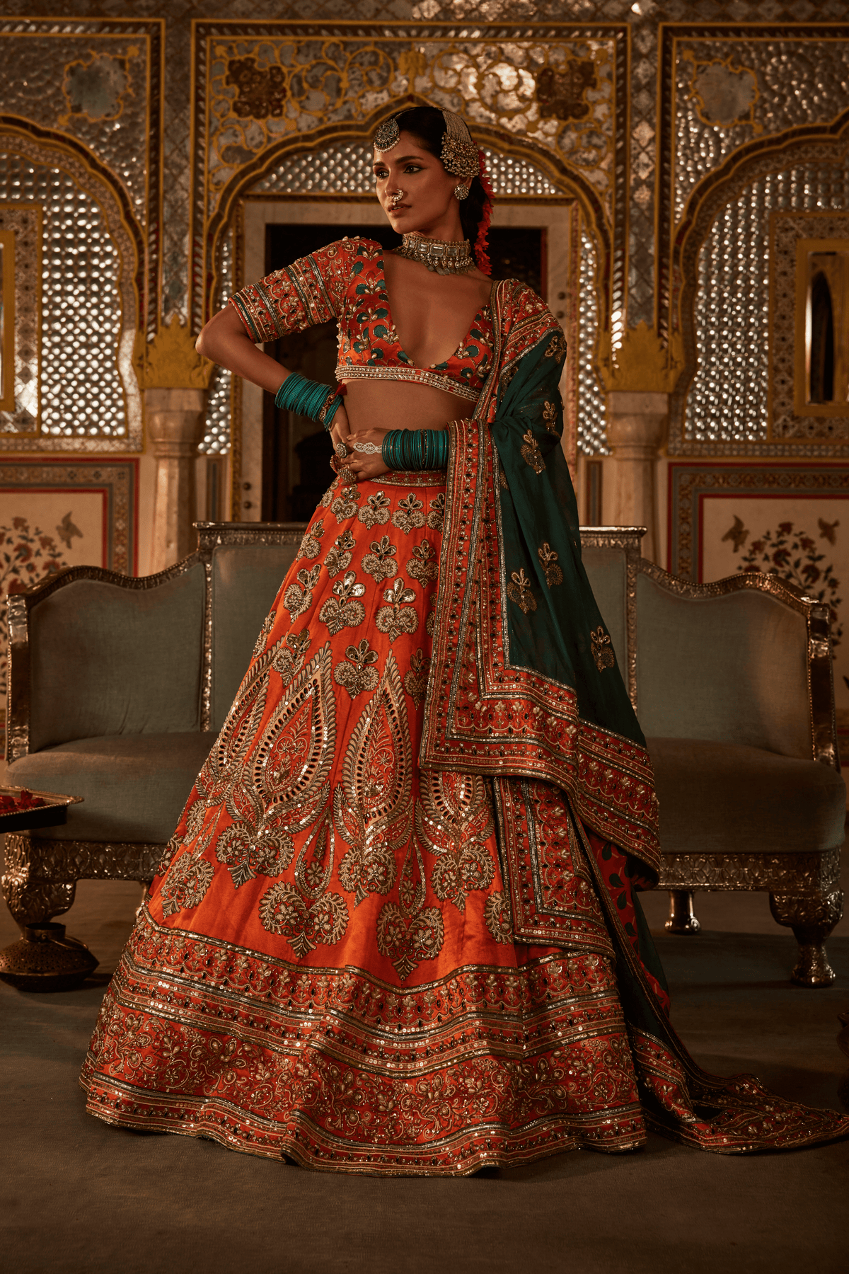 Traditional Bridal Lehenga Set